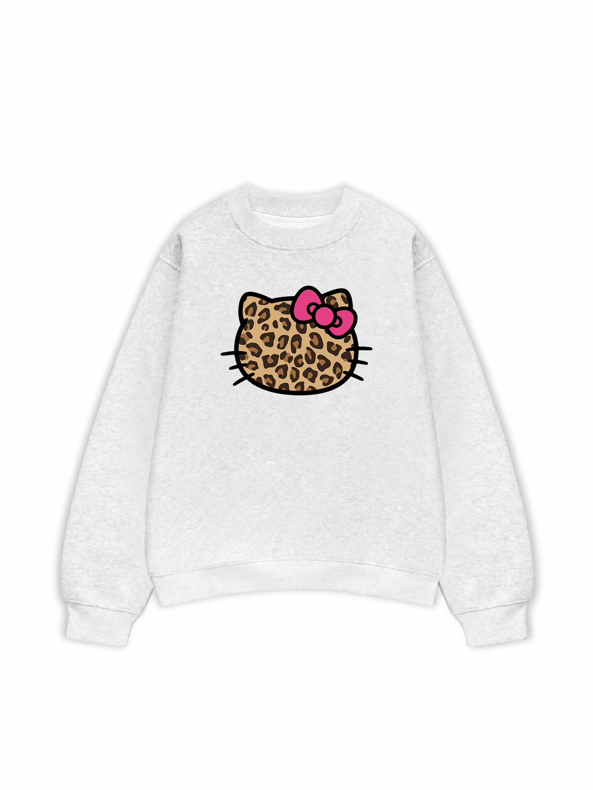Áo Sweater Nỉ Hai Da Urban Leopard Kitty