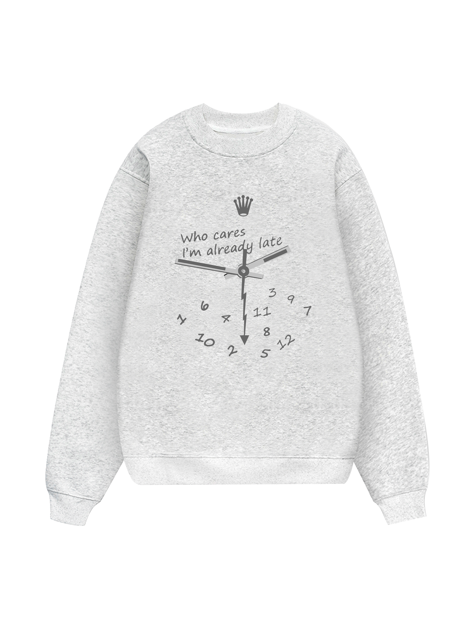 I'm Already Late Sweater