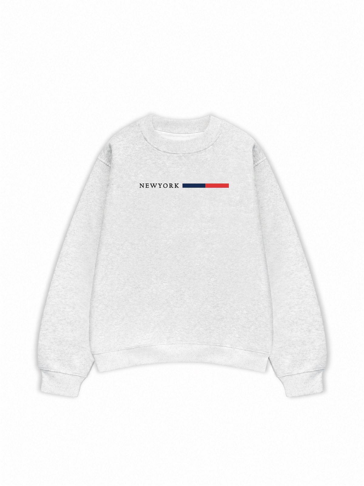 Áo Sweater Nỉ Hai Da City Paris Basic Logo