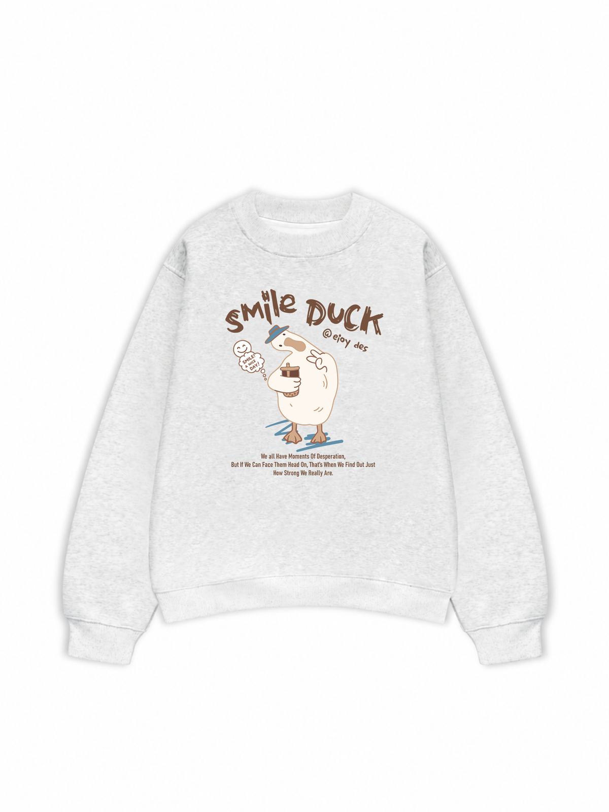 Áo Sweater Nỉ Hai Da Farm Smile Duck