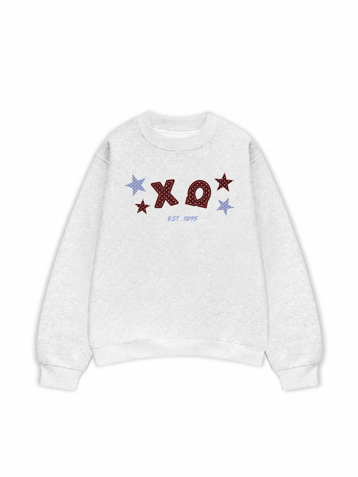 Áo Sweater Nỉ Hai Da Dotty Mood Midnight Polka