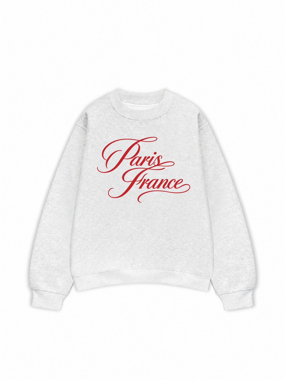 Áo Sweater Nỉ Hai Da Red Paris France