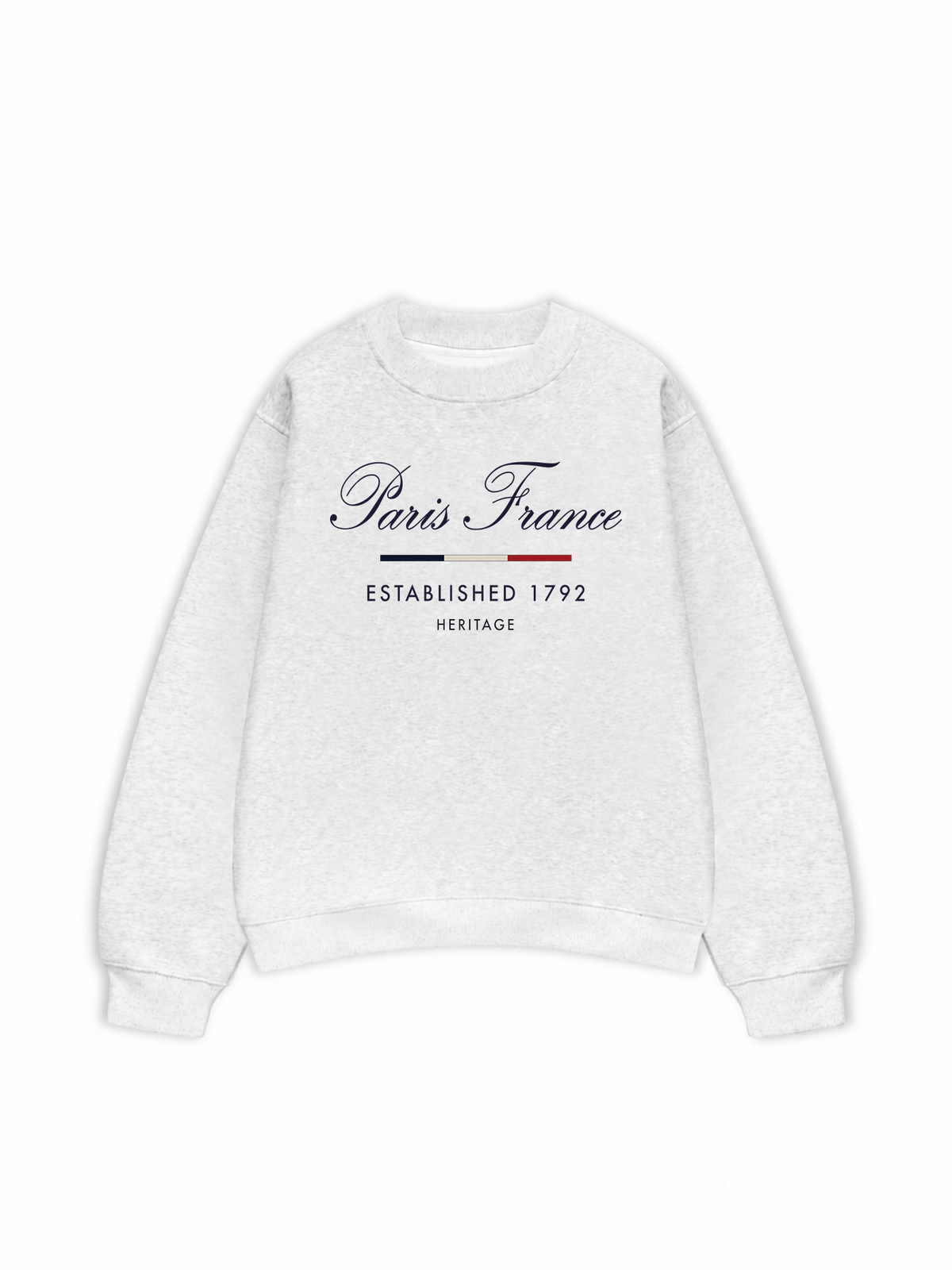 Áo Sweater Nỉ Hai Da Paris France