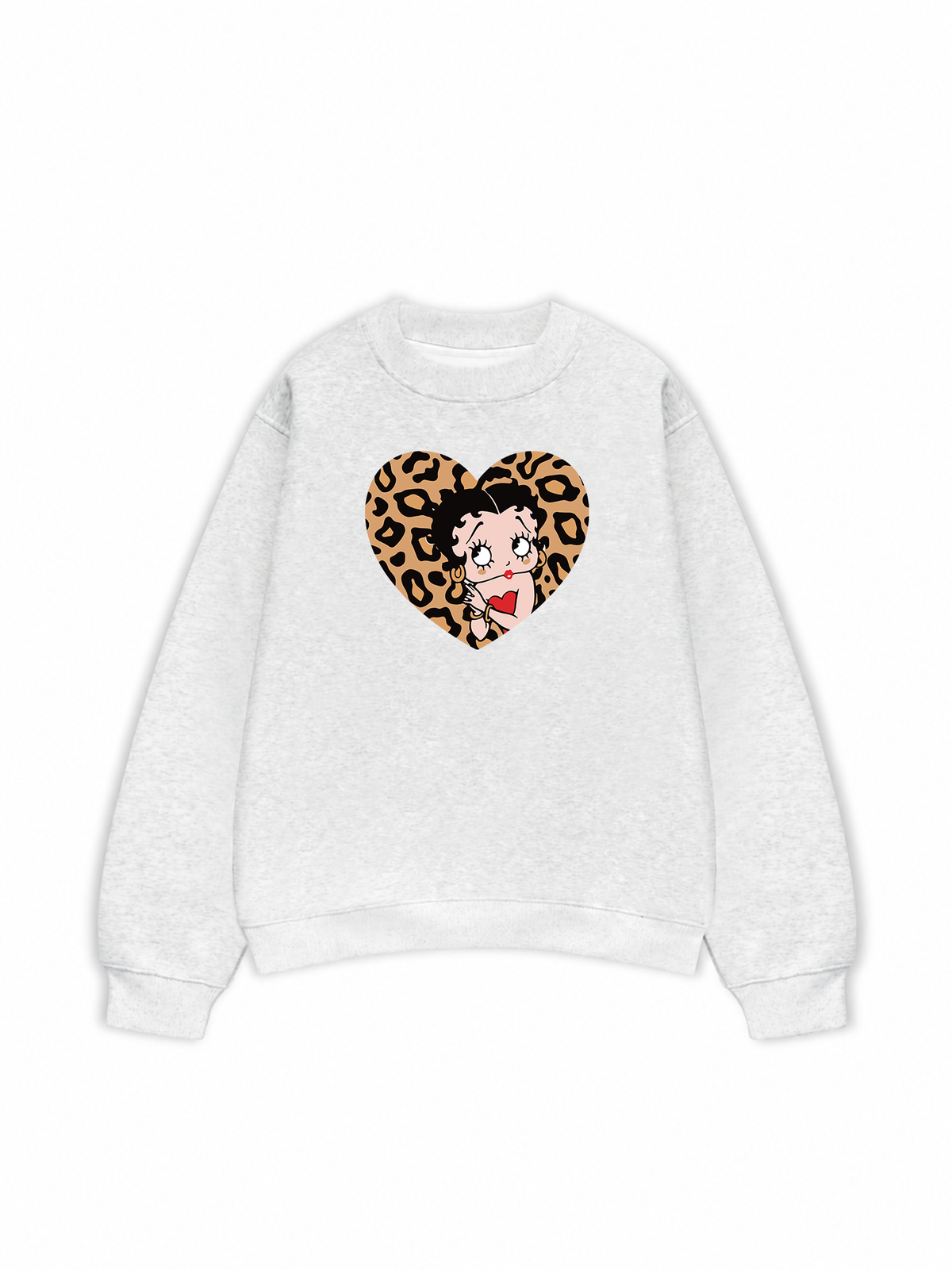 Áo Sweater Nỉ Hai Da Urban Leopard Betty Cheetah Heart