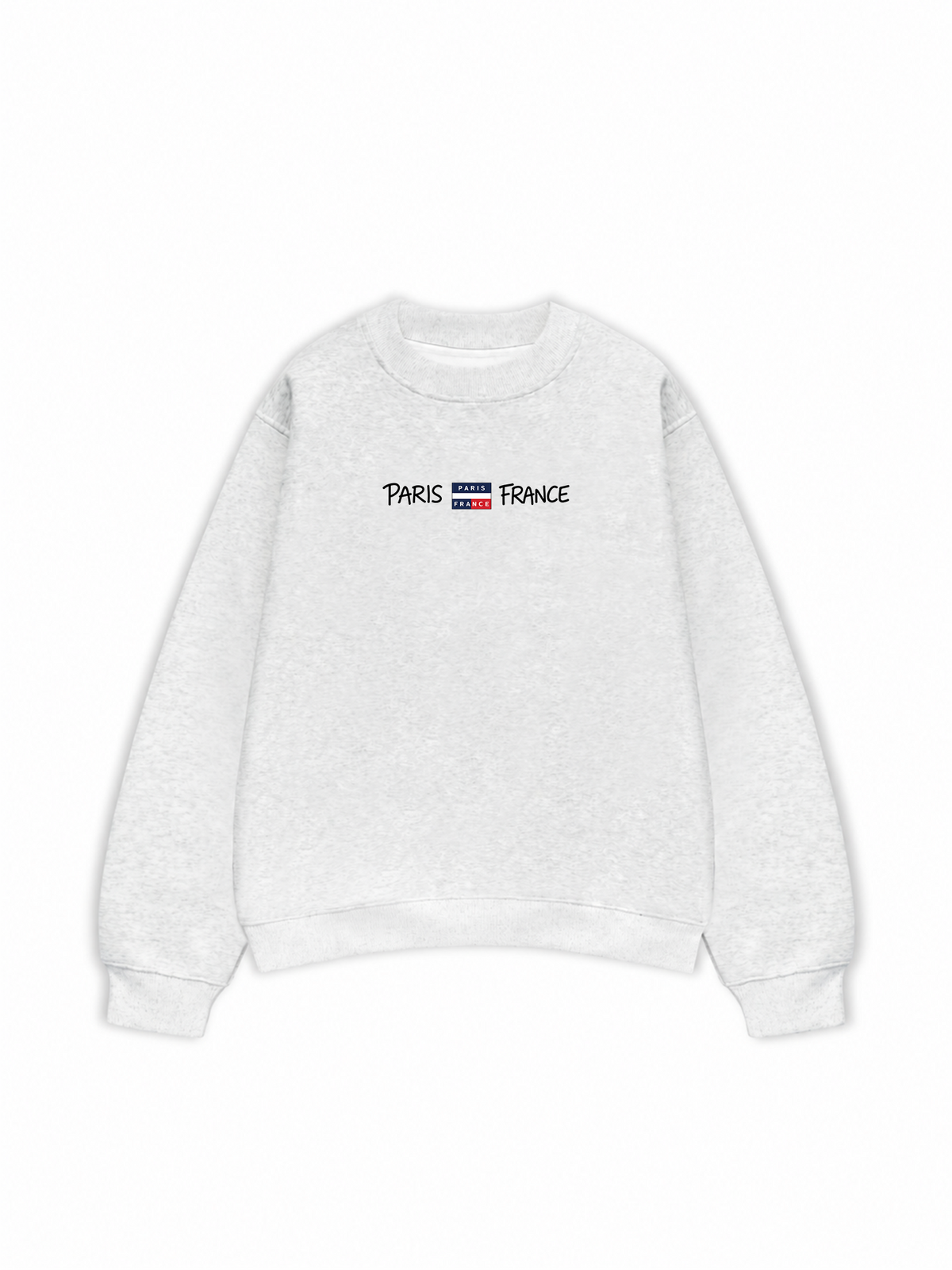 Áo Sweater Nỉ Hai Da Retro Paris France