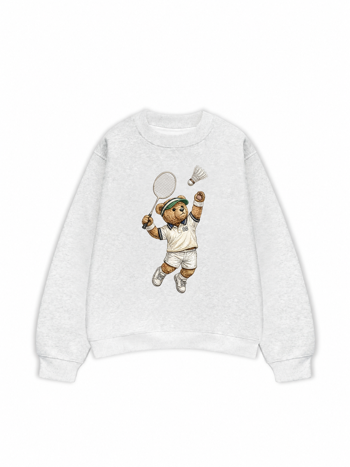Áo Sweater Nỉ Hai Da Badminton Teddy 88