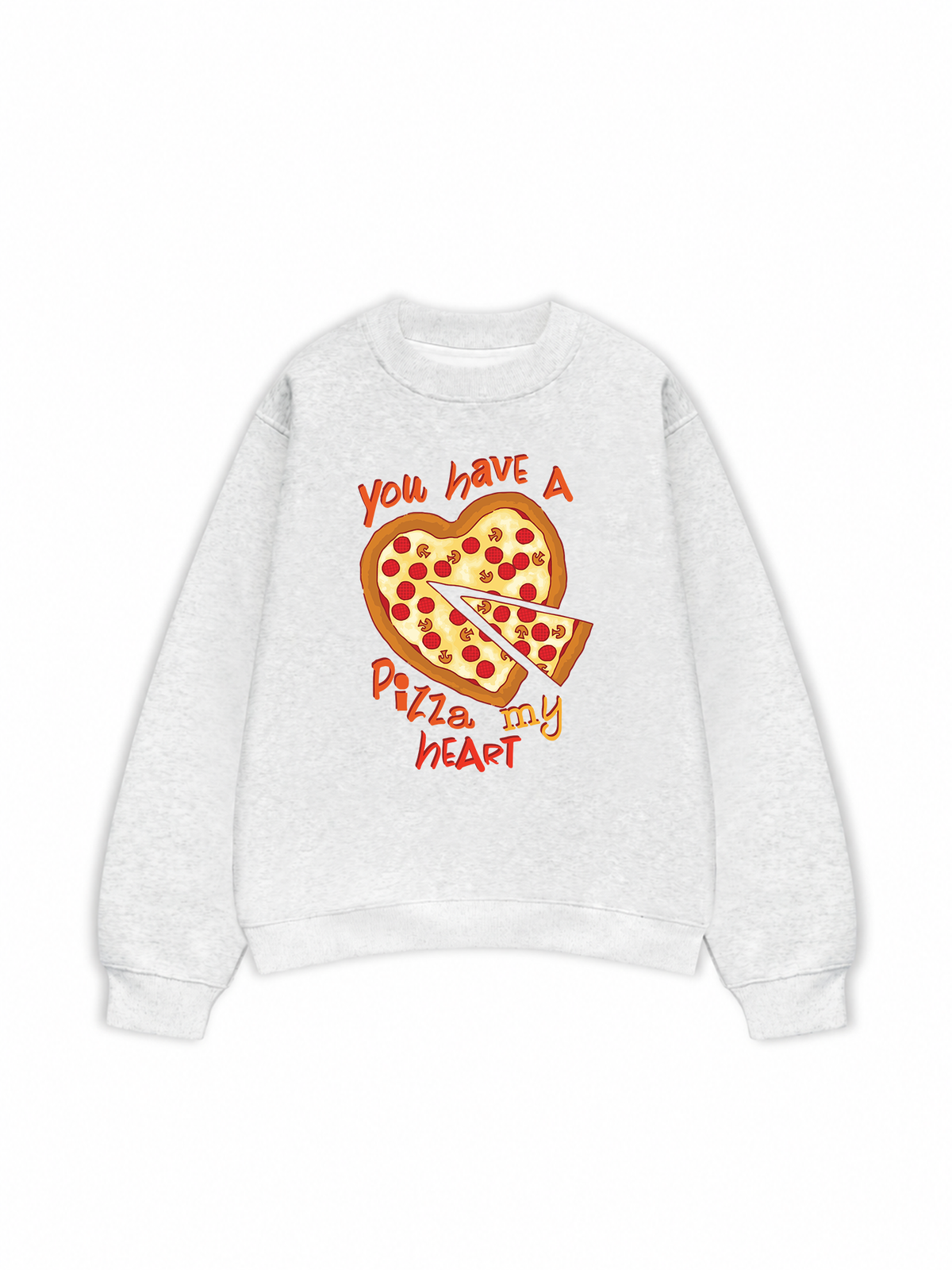 Áo Sweater Nỉ Hai Da Yumy Mood You Have A Pizza