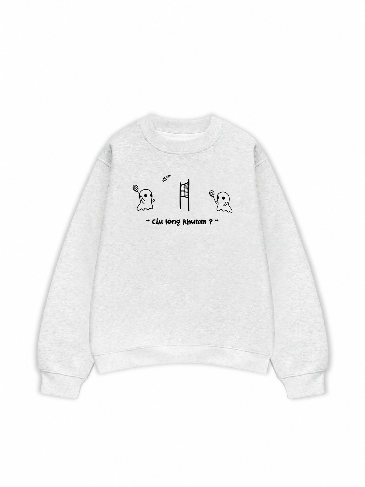 Áo Sweater Nỉ Hai Da Badminton