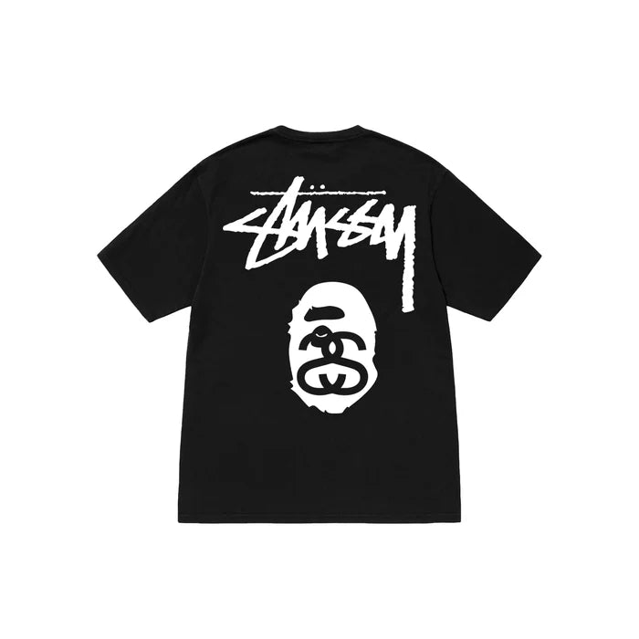 Flash Sale Stussy x Bape T-Shirt