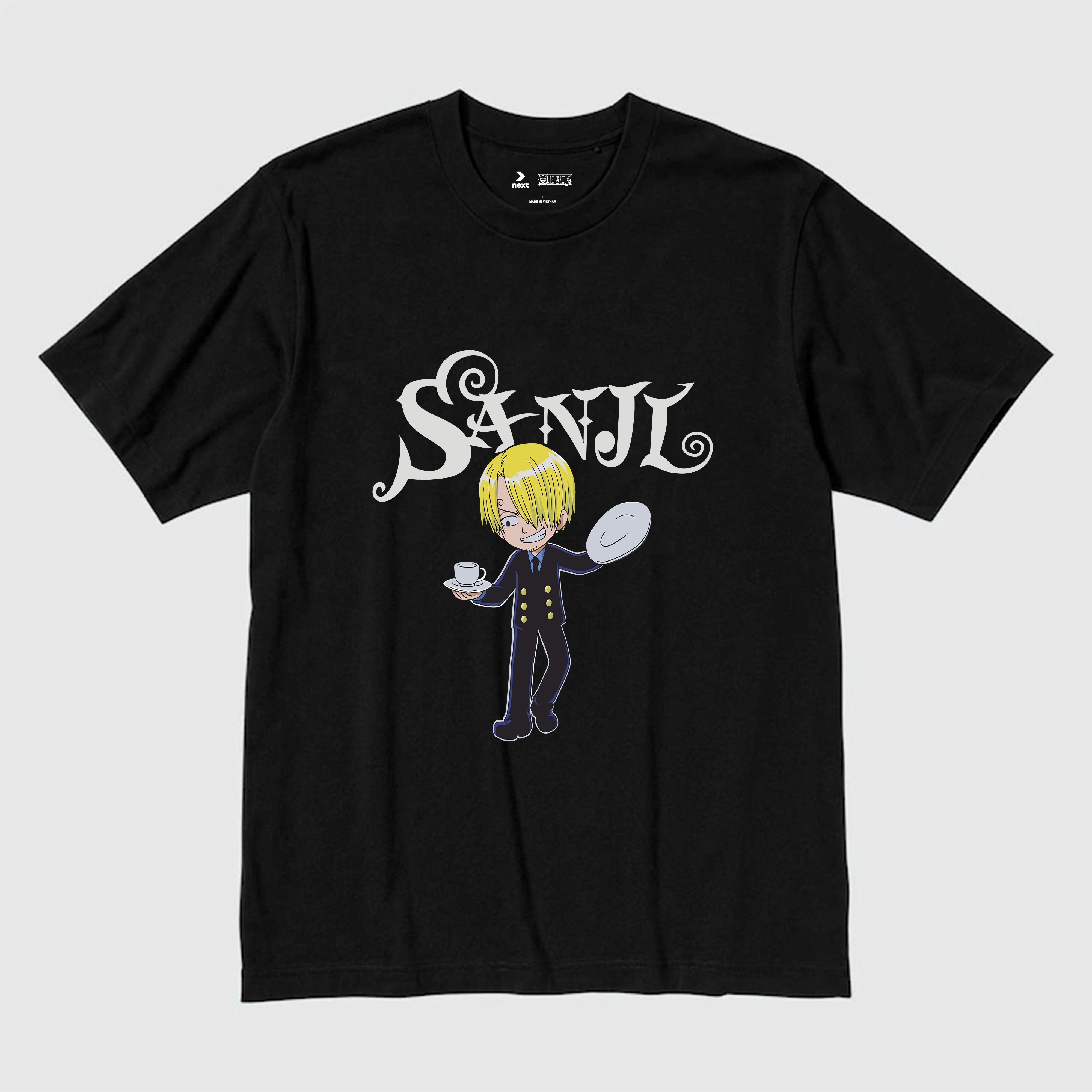 ONE PIECE SANJL T-SHIRT / ĐEN