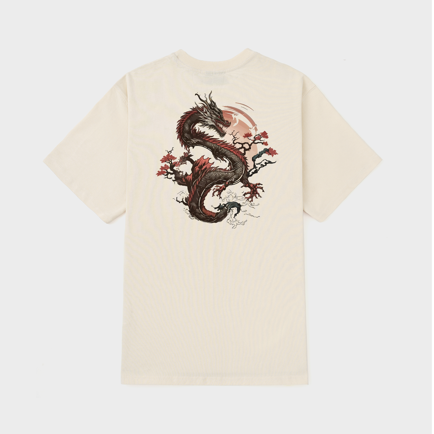 JAPANESE DRAGON VINTAGE T-SHIRT / KEM