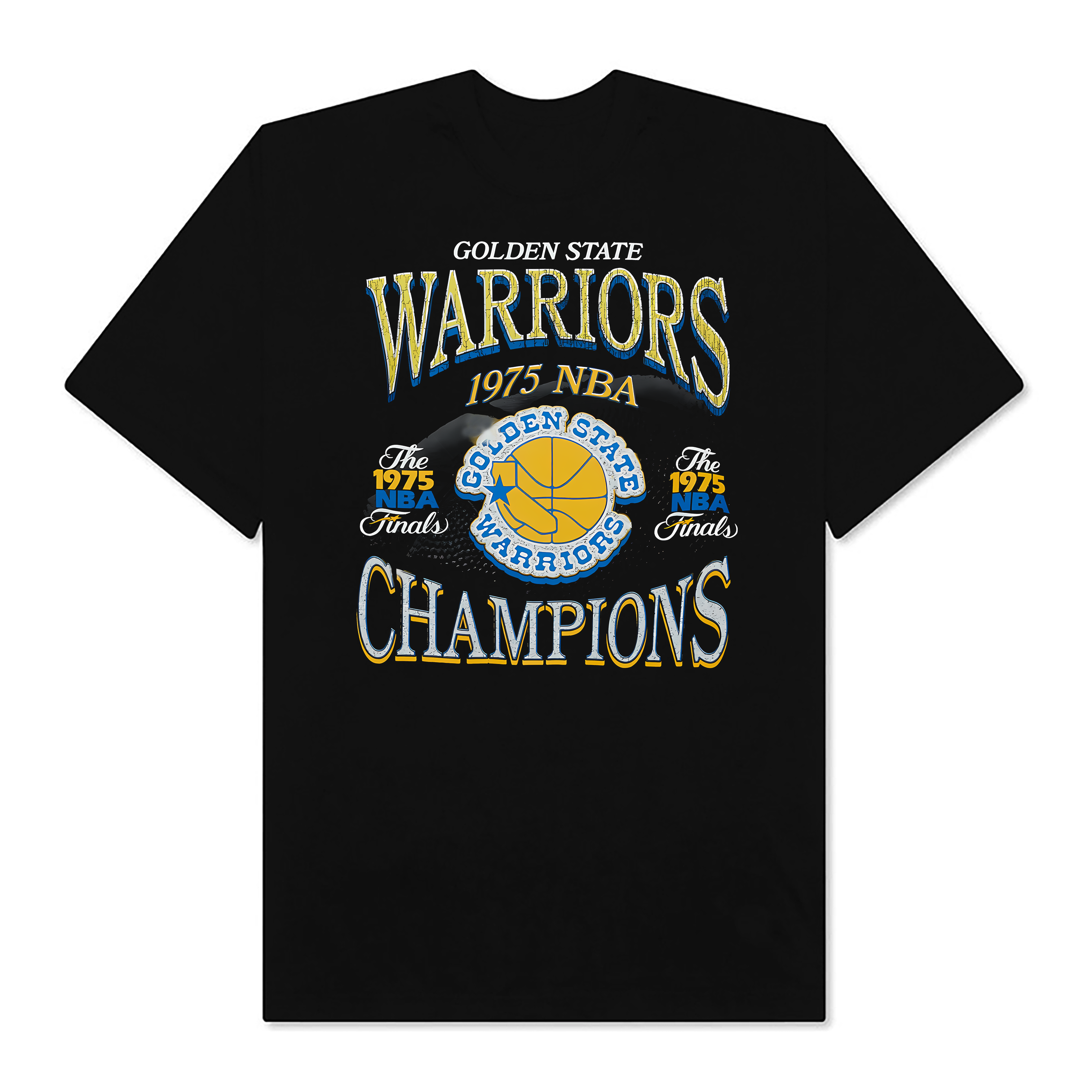NBA Mitchell & Ness Golden State Warriors 1975 Champions T-Shirt