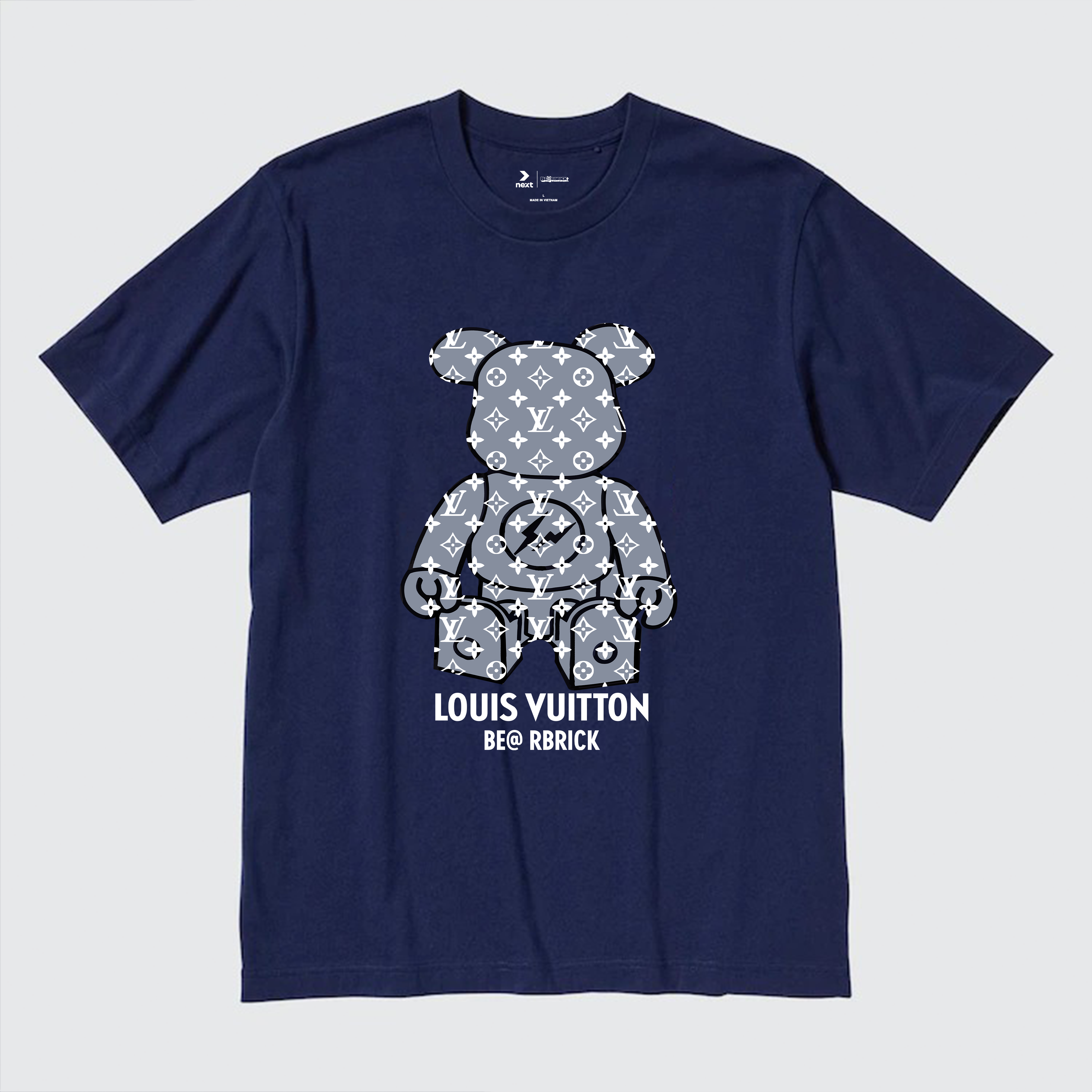 LOUIS VUITTON LV BEARBRICK T-SHIRT / NAVY