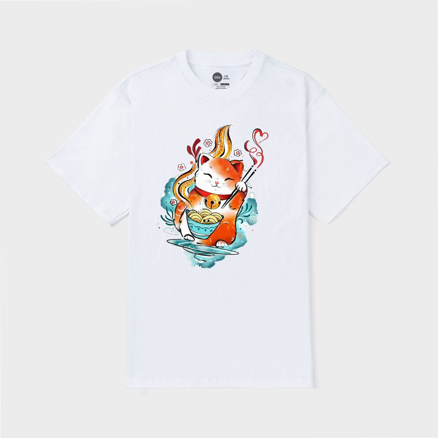 TATTOO JAPAN T-SHIRT / TRẮNG