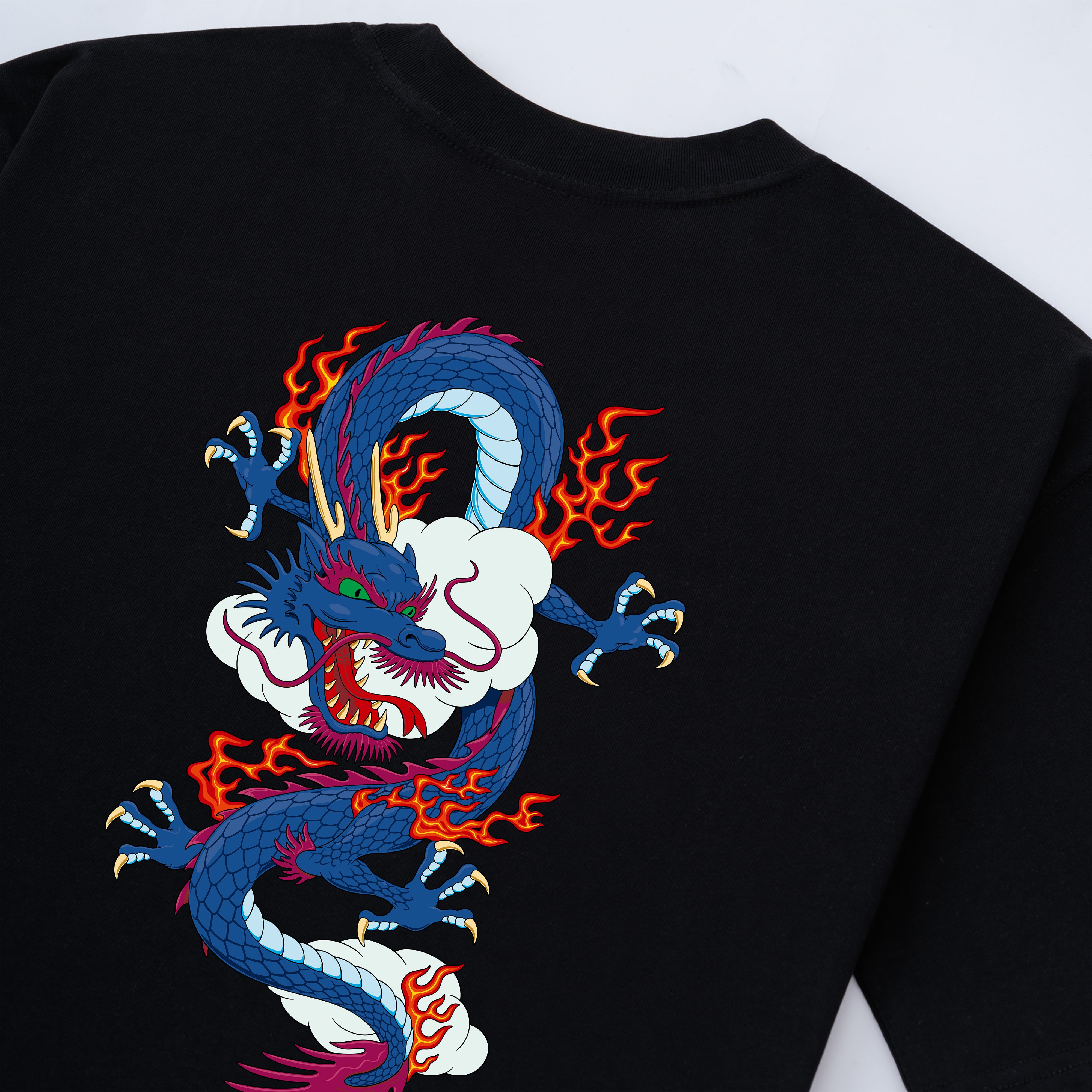 JAPANESE DRAGON T-SHIRT / ĐEN