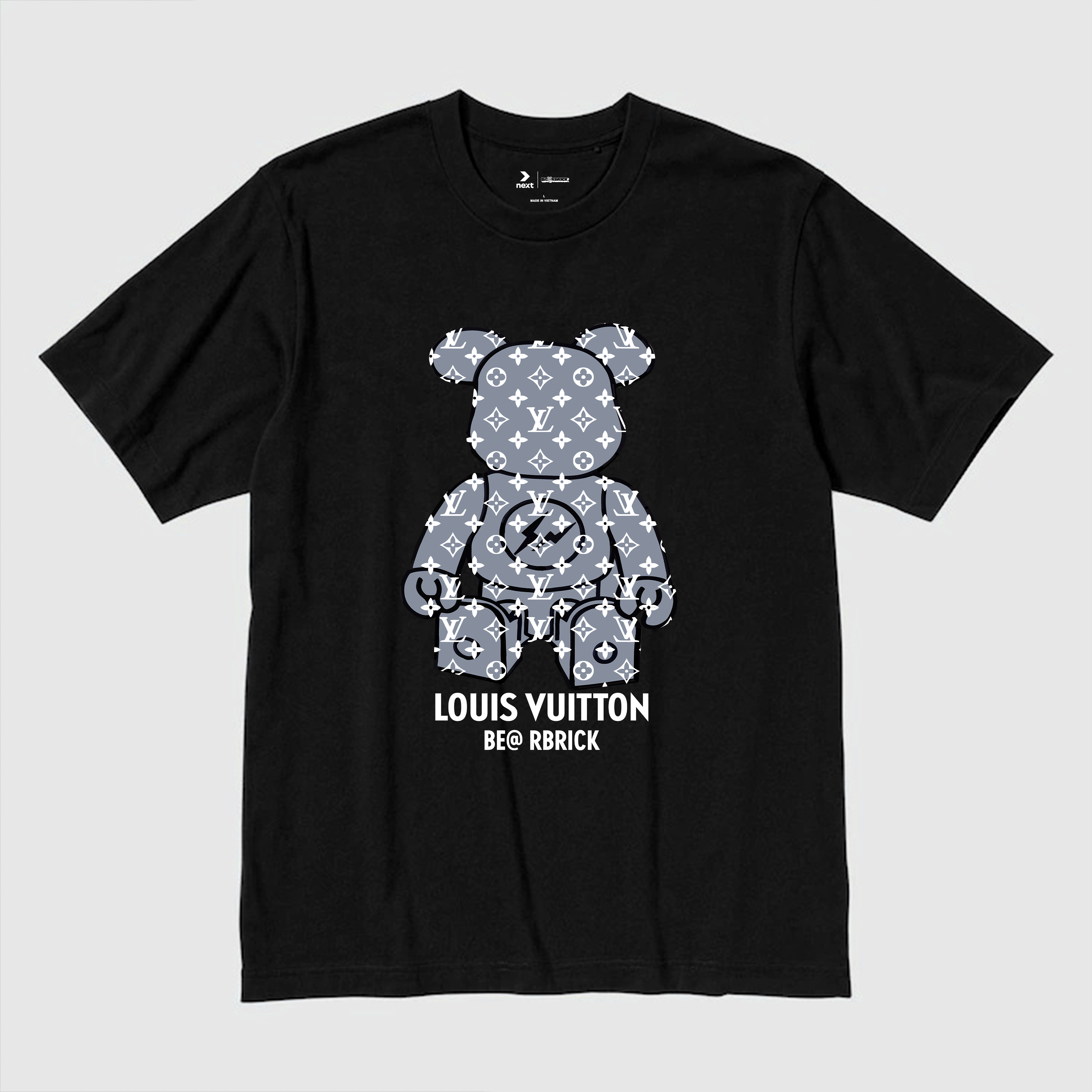 LOUIS VUITTON LV BEARBRICK T-SHIRT / ĐEN