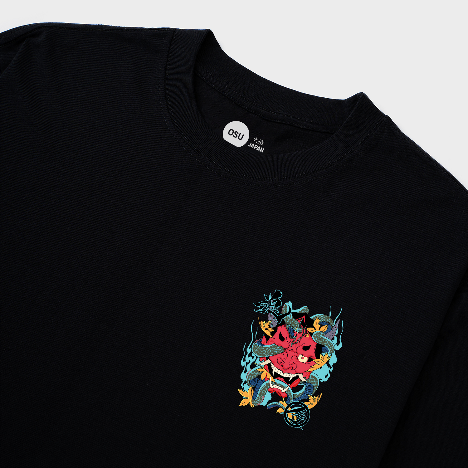 SNAKE DEMON T-SHIRT / ĐEN