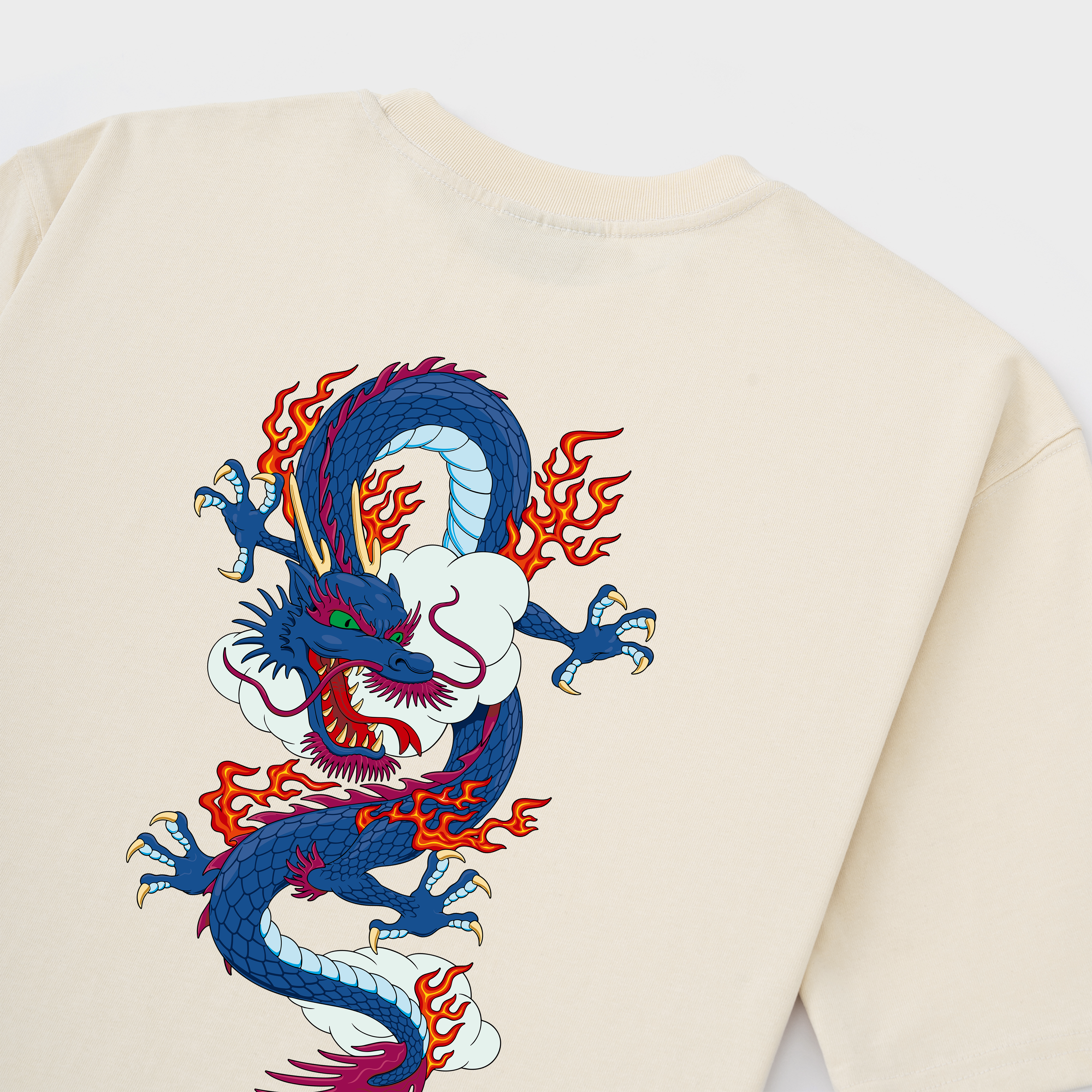 JAPANESE DRAGON T-SHIRT / KEM