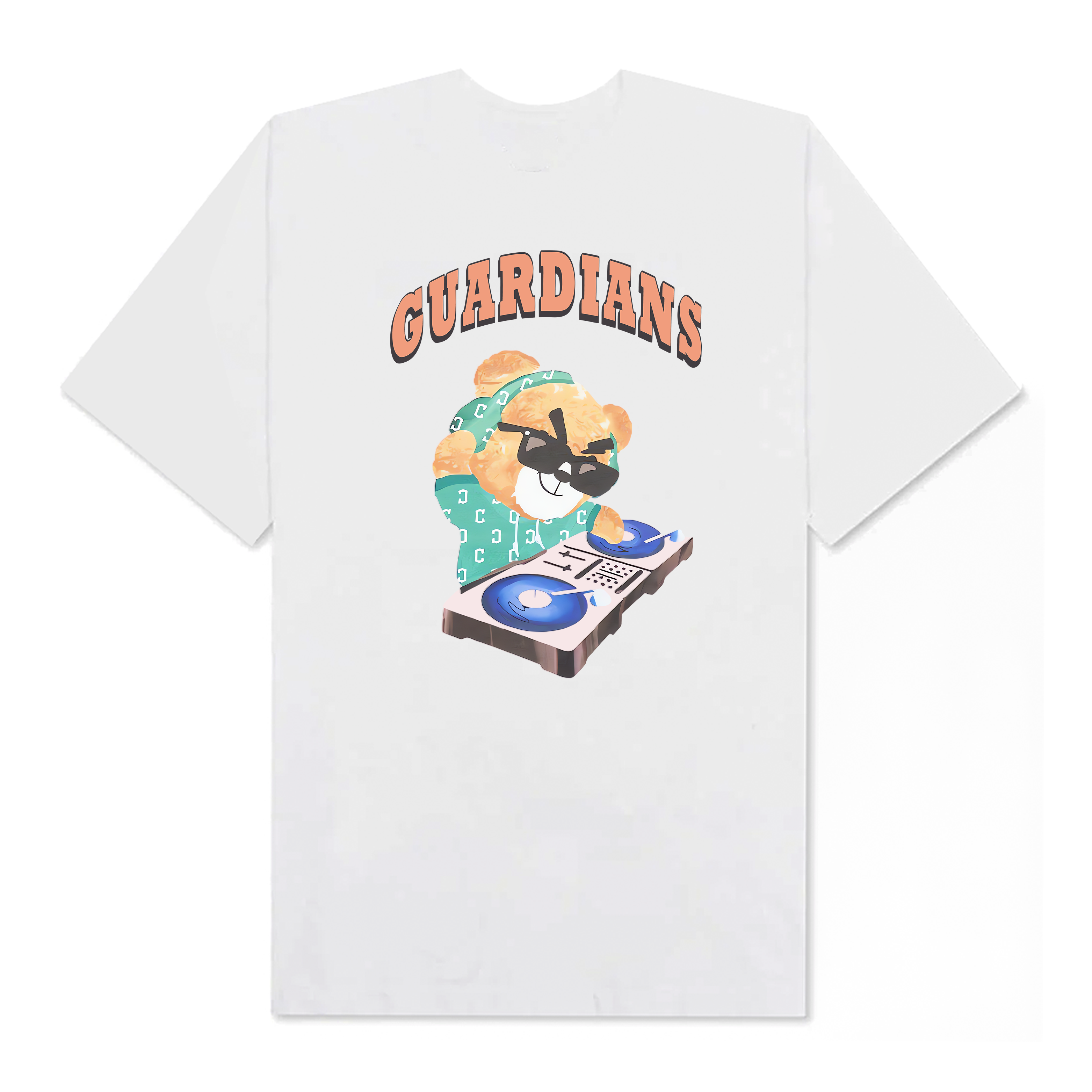 MLB Korea Summer Mega Bear Cleveland Guardians T-Shirt