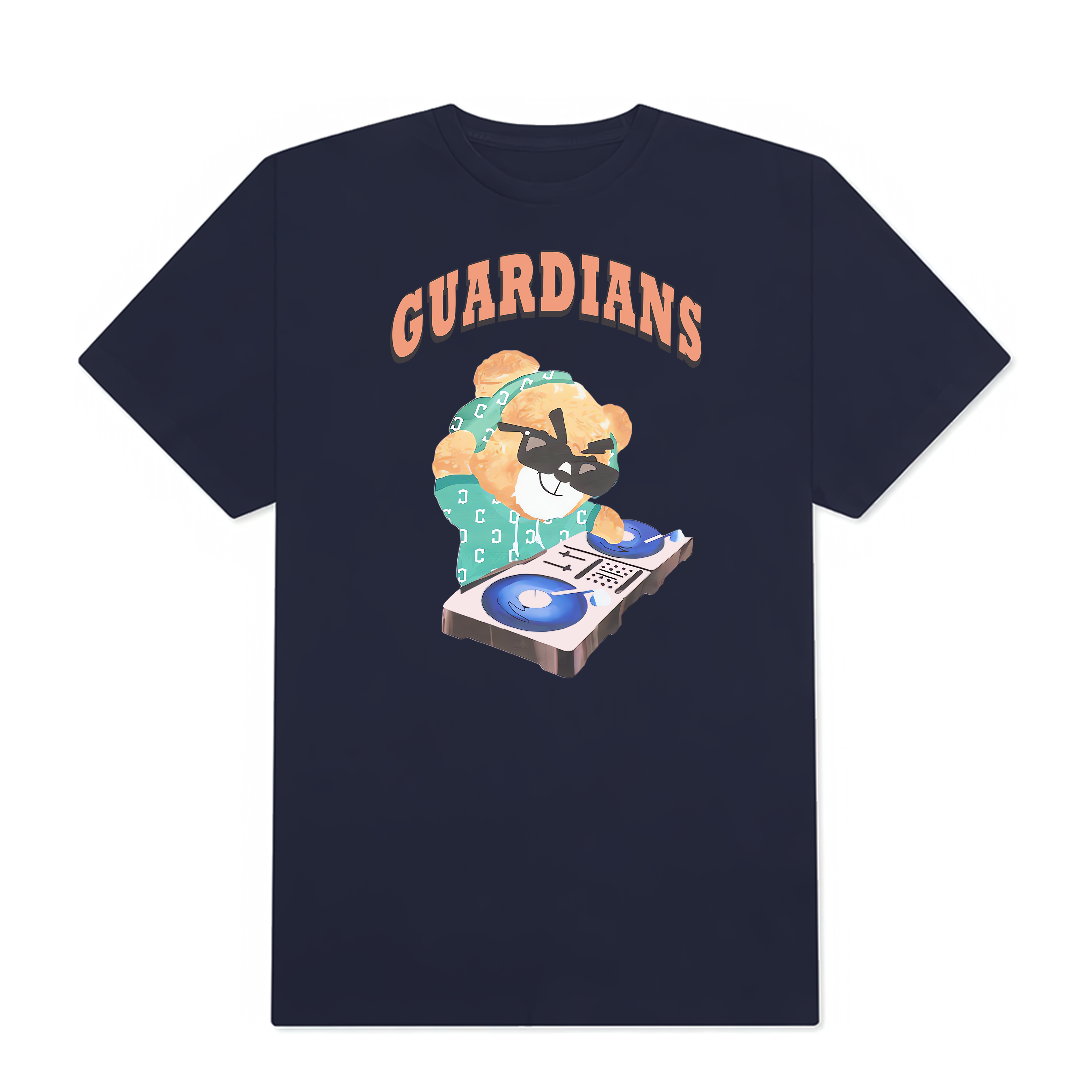 MLB Korea Summer Mega Bear Cleveland Guardians T-Shirt