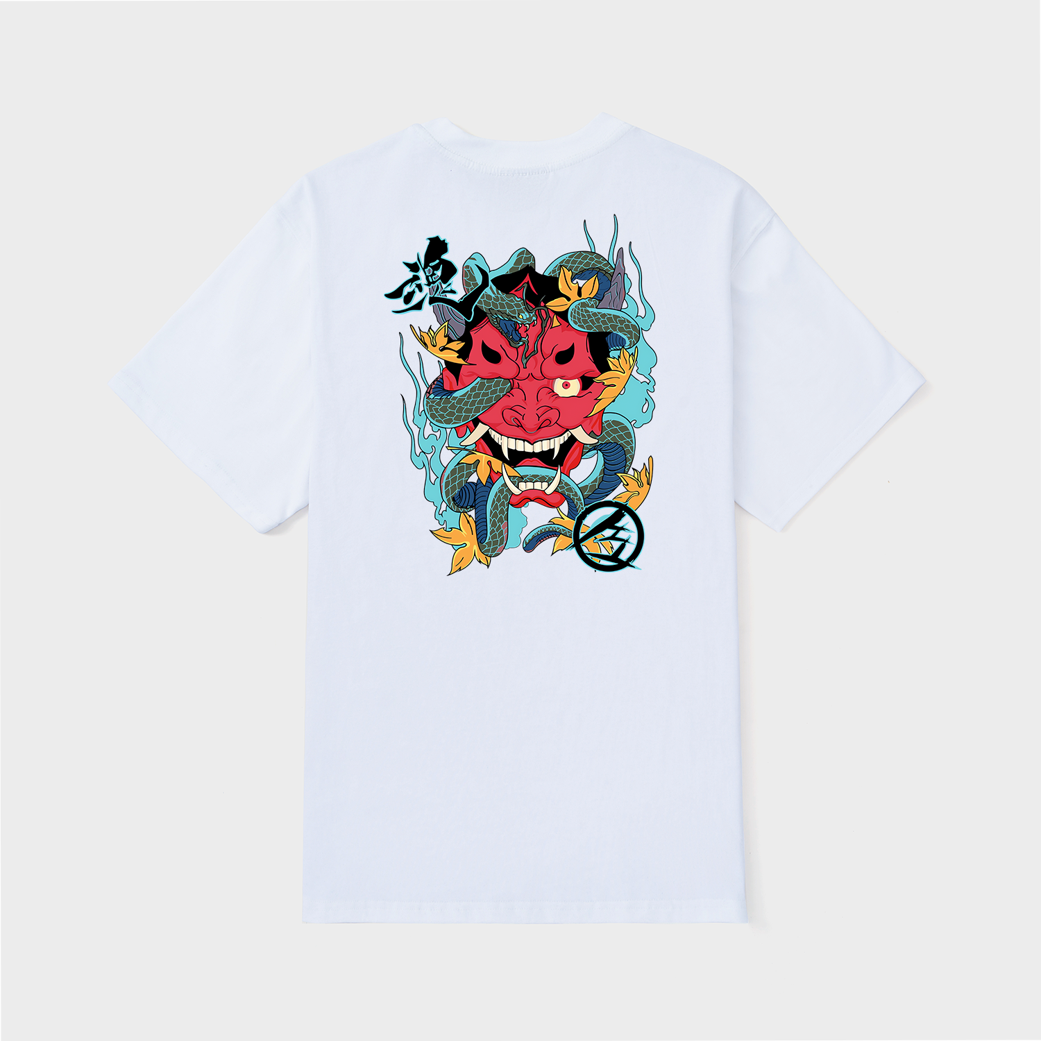 SNAKE DEMON T-SHIRT / TRẮNG