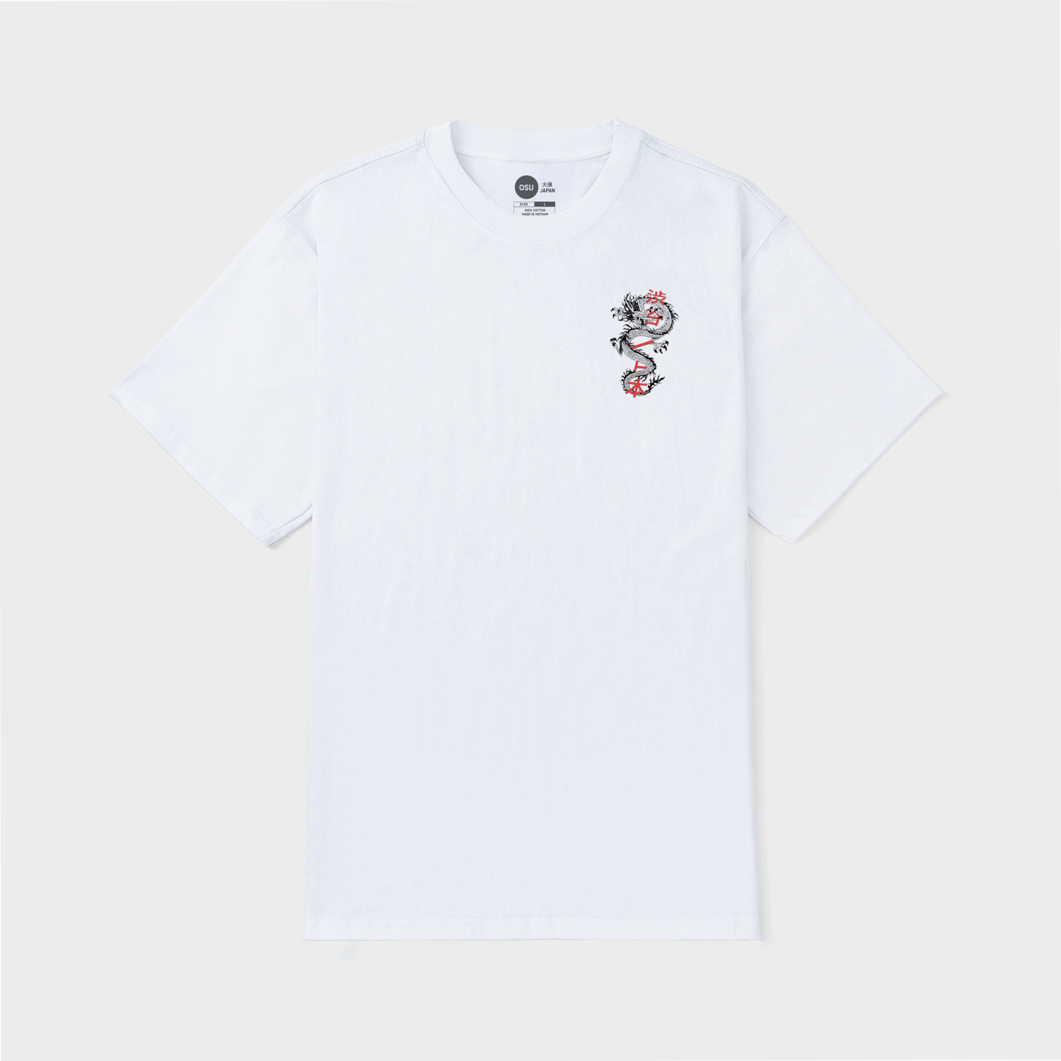 DRAGON JAPAN T-SHIRT / TRẮNG