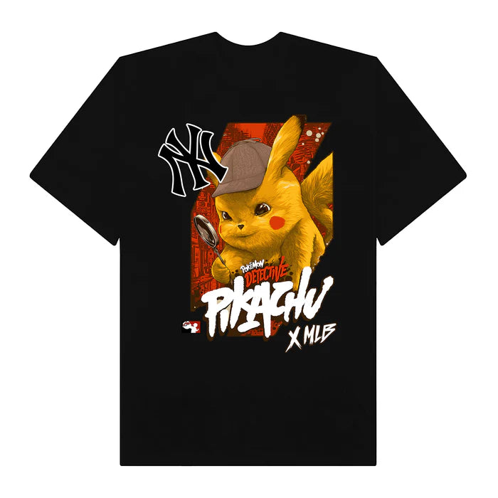 Flash Sale MLB Anime Pokemon Pikachu Vintage T-Shirt