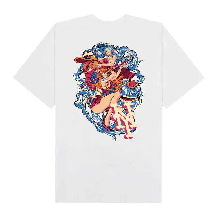 Flash Sale MLB Anime One Nami And Vivi NY Mets T-Shirt