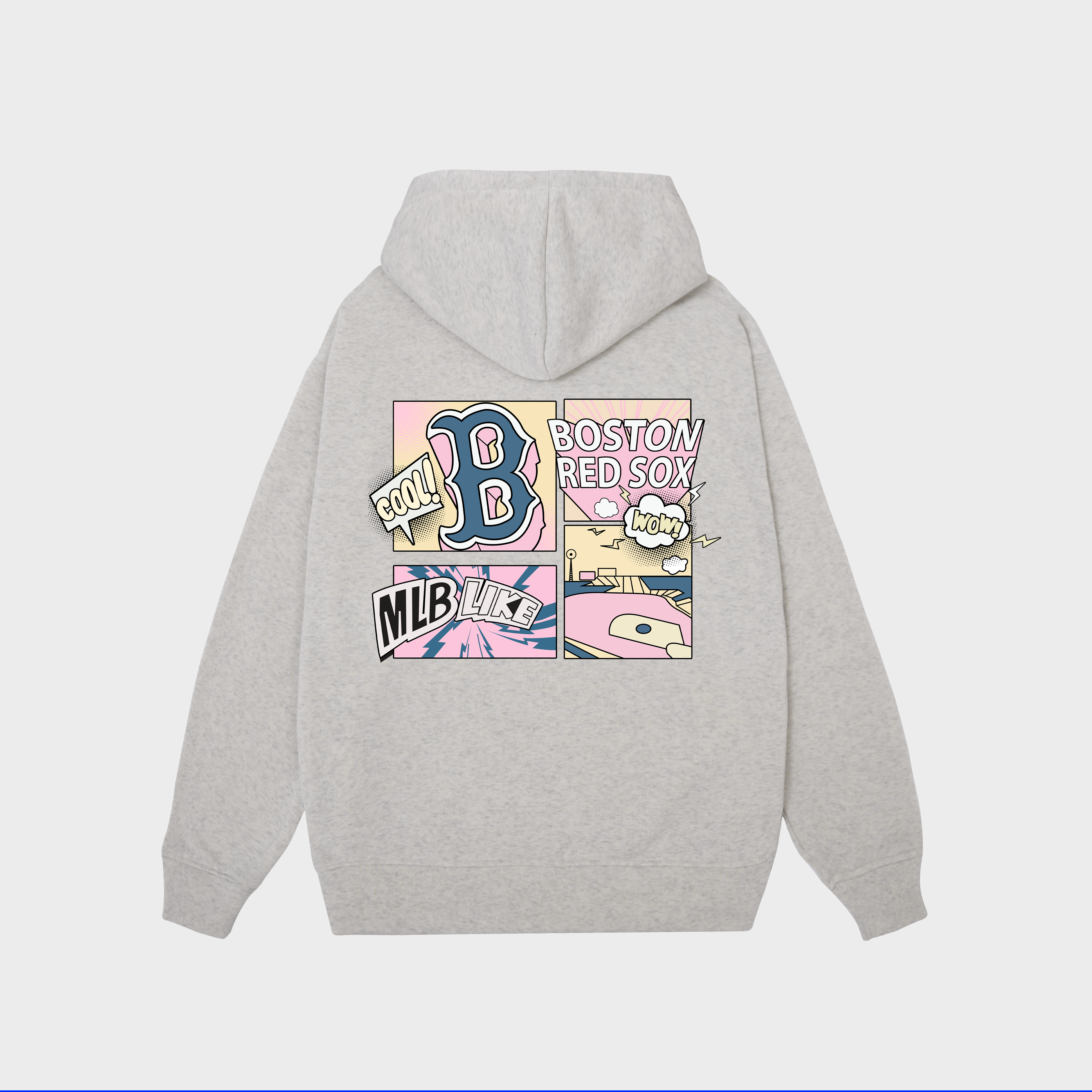 MLB Boston Red Sox Like Cartoon Hoodie