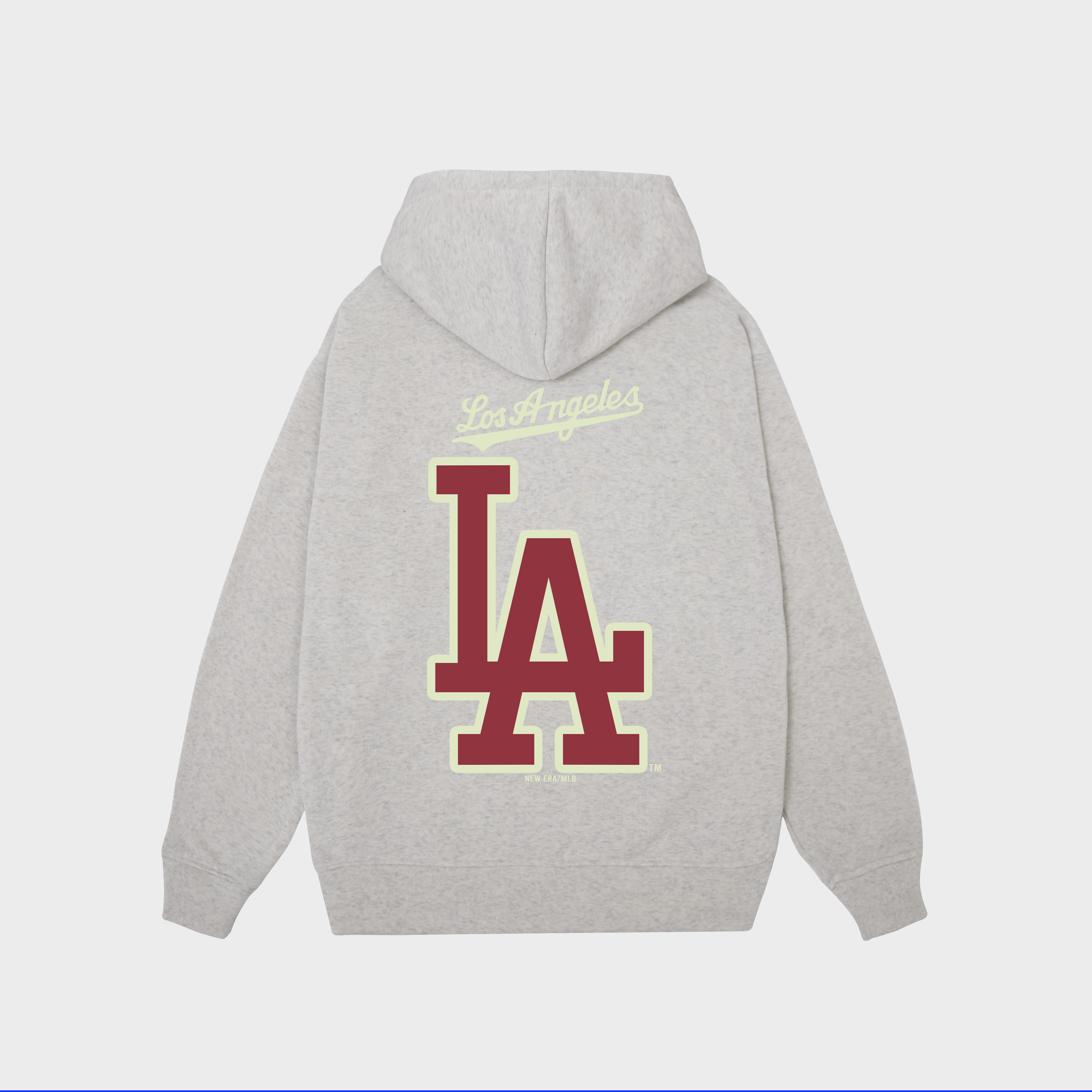 MLB Los Angeles Dodgers Logo Red Hoodie