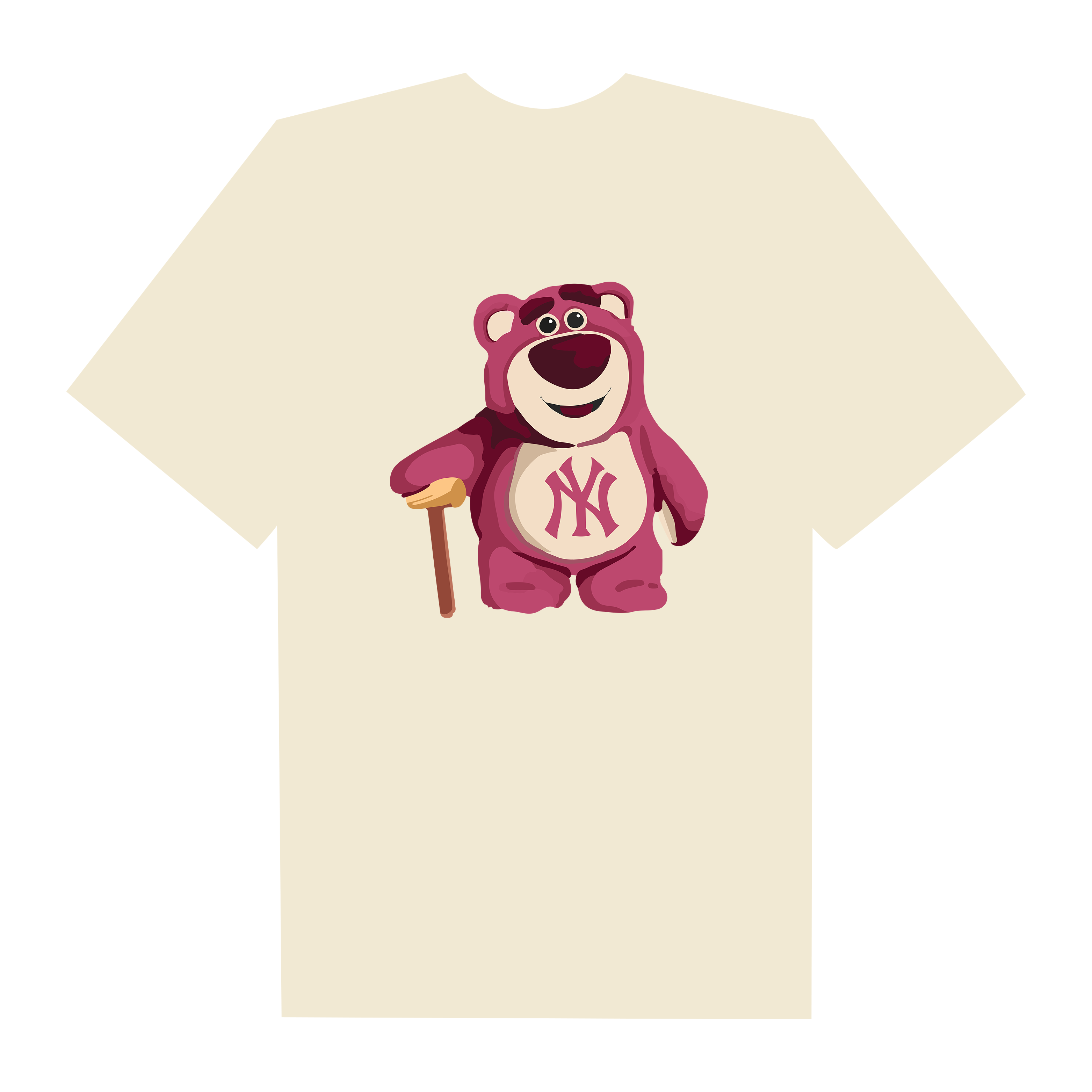 MLB Pink Bear Toy Story 3 T-Shirt