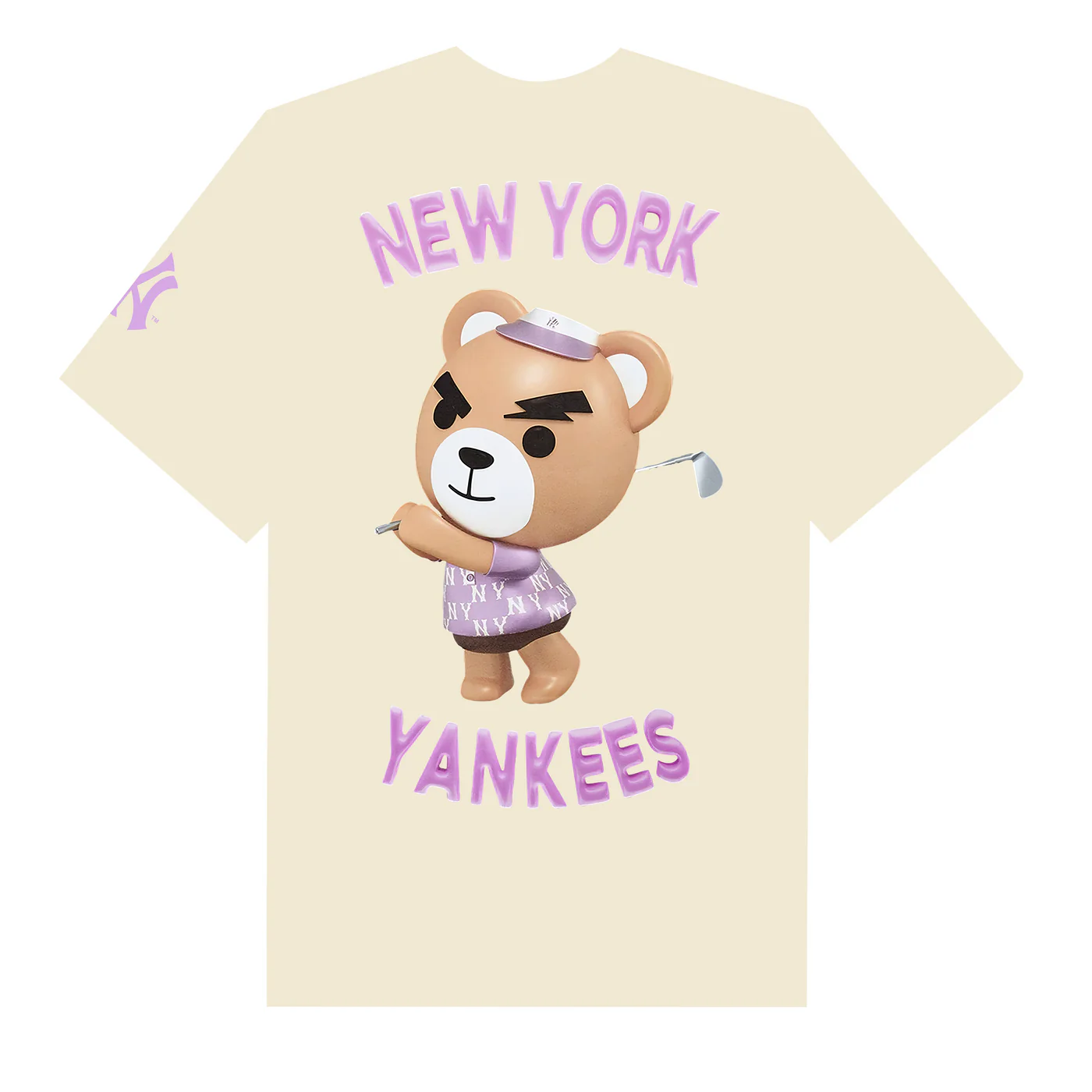 Flash Sale MLB New York Yankees Bear Purple T-Shirt