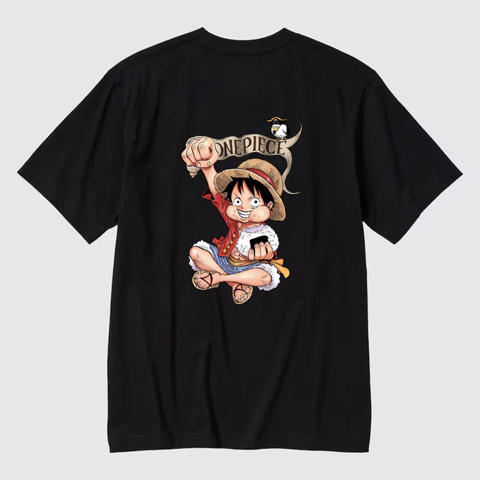 Flash Sale ONE PIECE MONKEY D LUFFY T-SHIRT / ĐEN