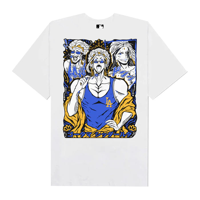 Flash Sale MLB Anime Ragnarok Buddha LA Dodgers T-Shirt