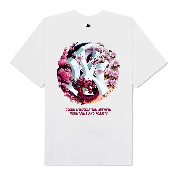 Flash Sale MLB Floral Dragon Cloudy T-Shirt