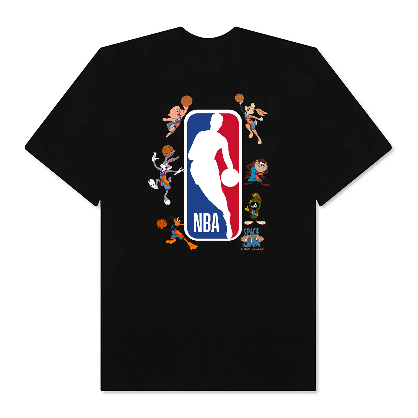 Flash Sale NBA Logo Gear Space Jam Gear T-Shirt