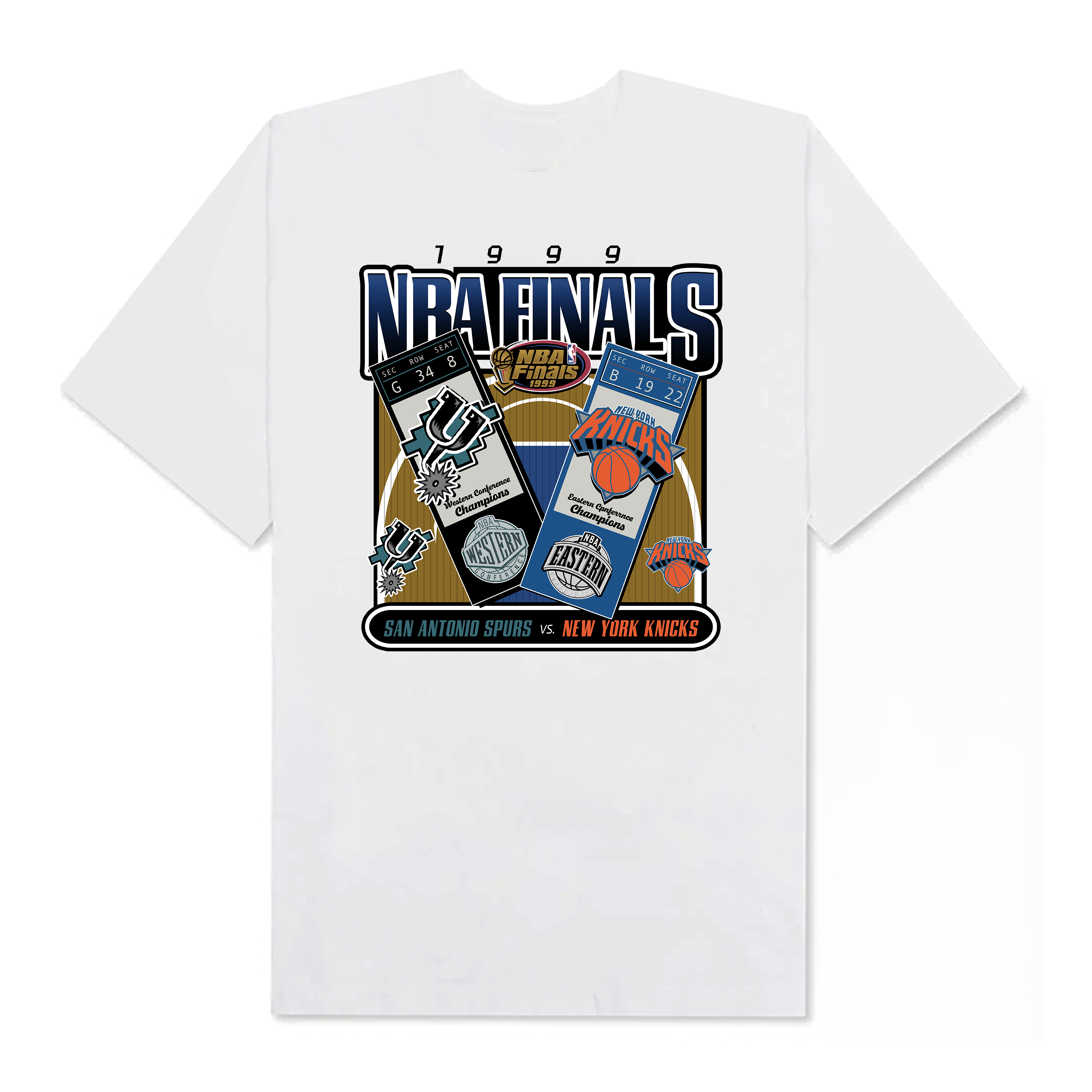 NBA Finals New York Knicks San Antonio T-Shirt
