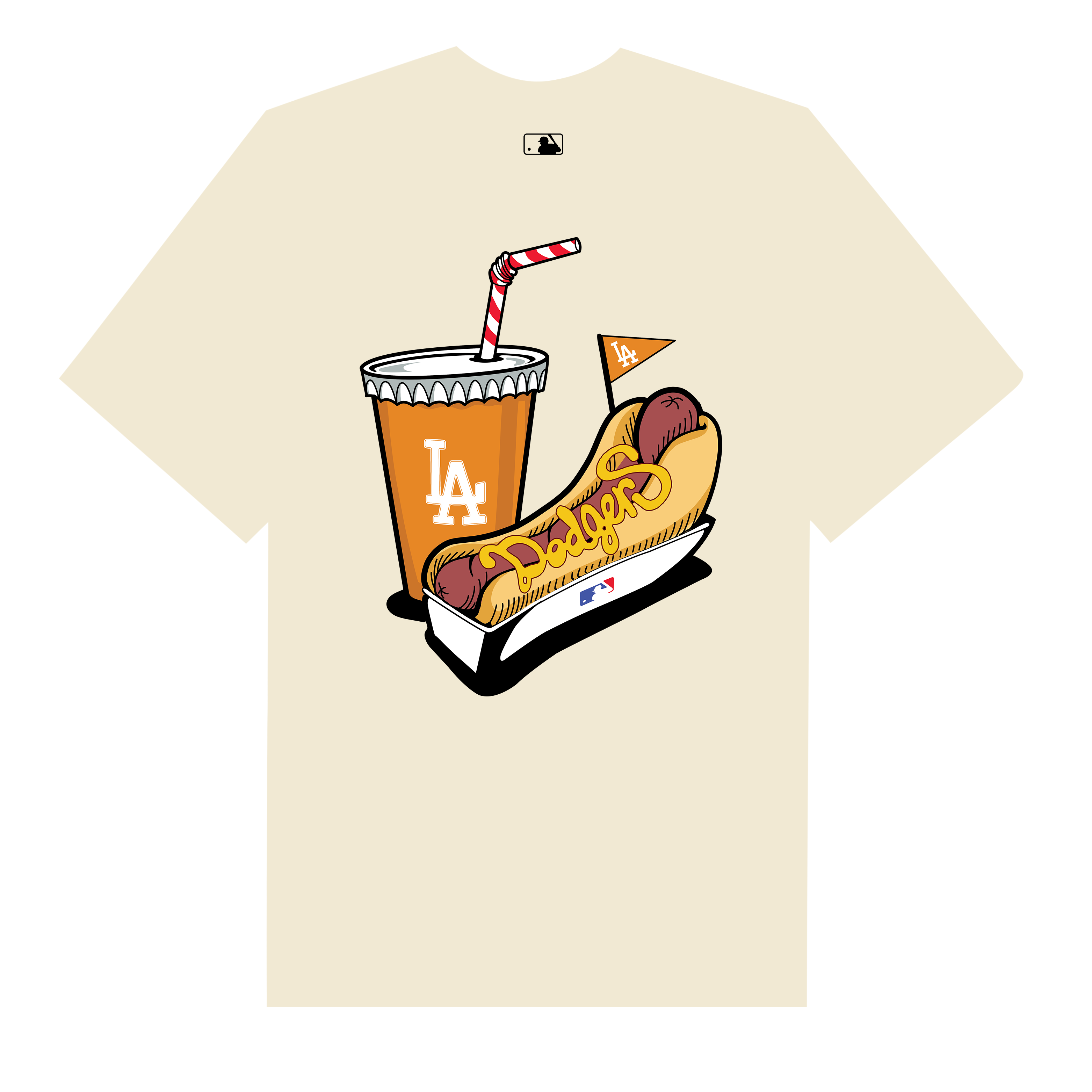 MLB Los Angeles Dodgers Eat Food T-Shirt