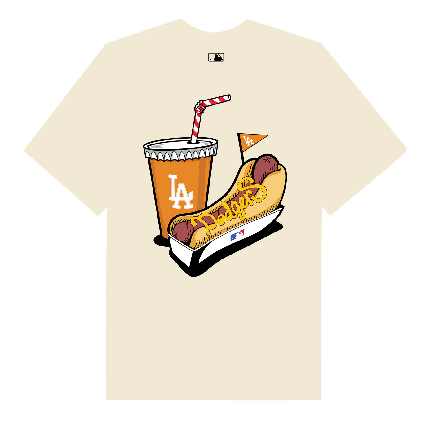 Flash Sale MLB Los Angeles Dodgers Eat Food T-Shirt