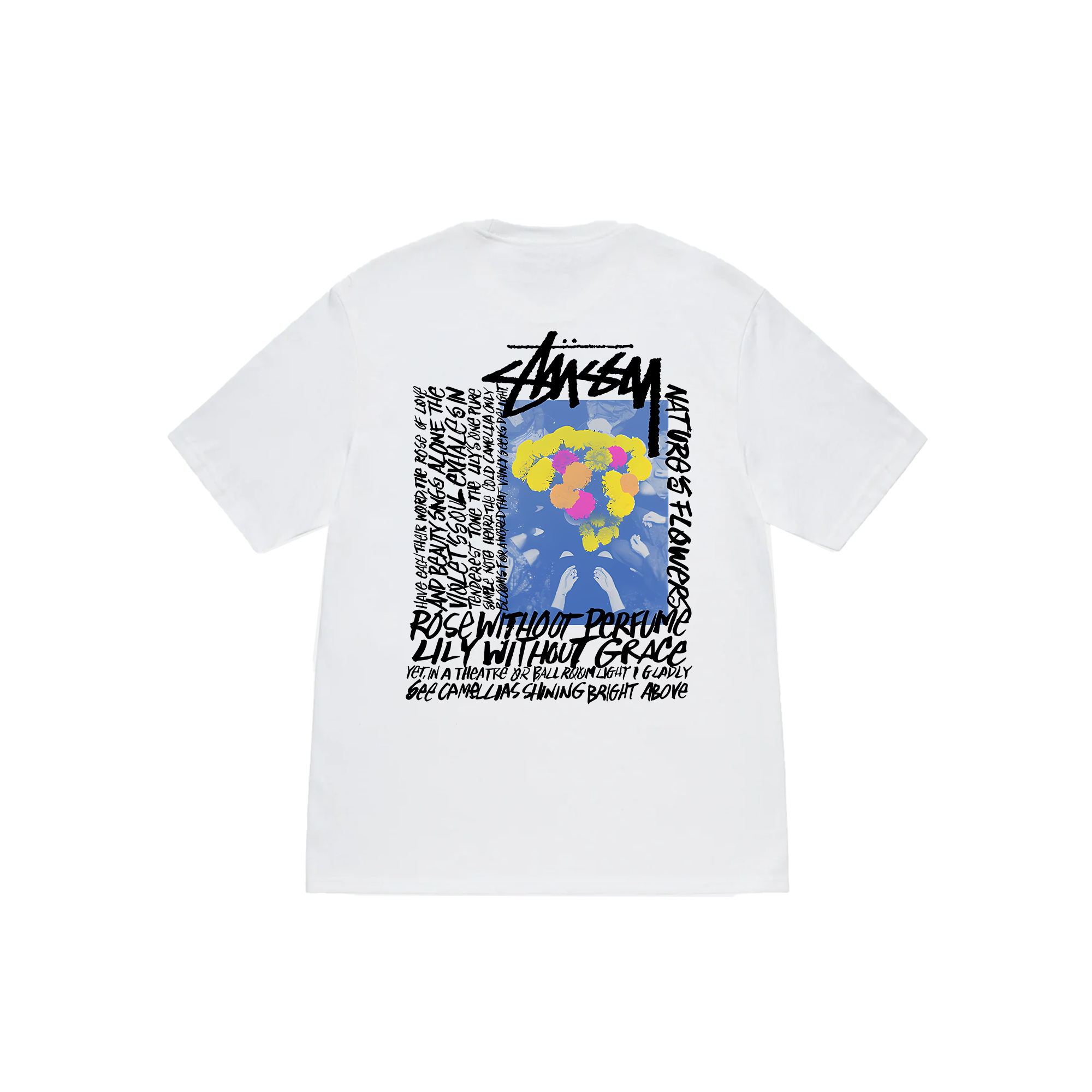 Stussy Camellias Pigment Dyed T-Shirt