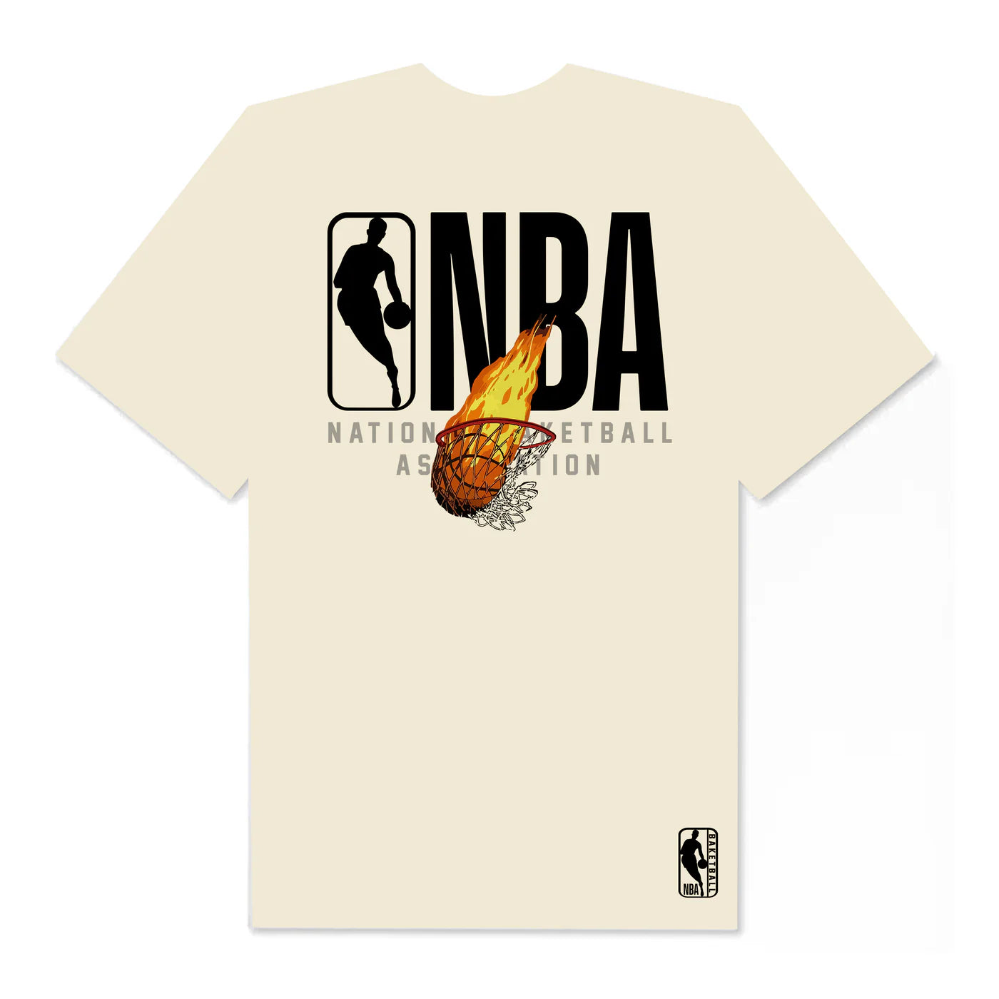 Flash Sale NBA Logo Vintage T-Shirt