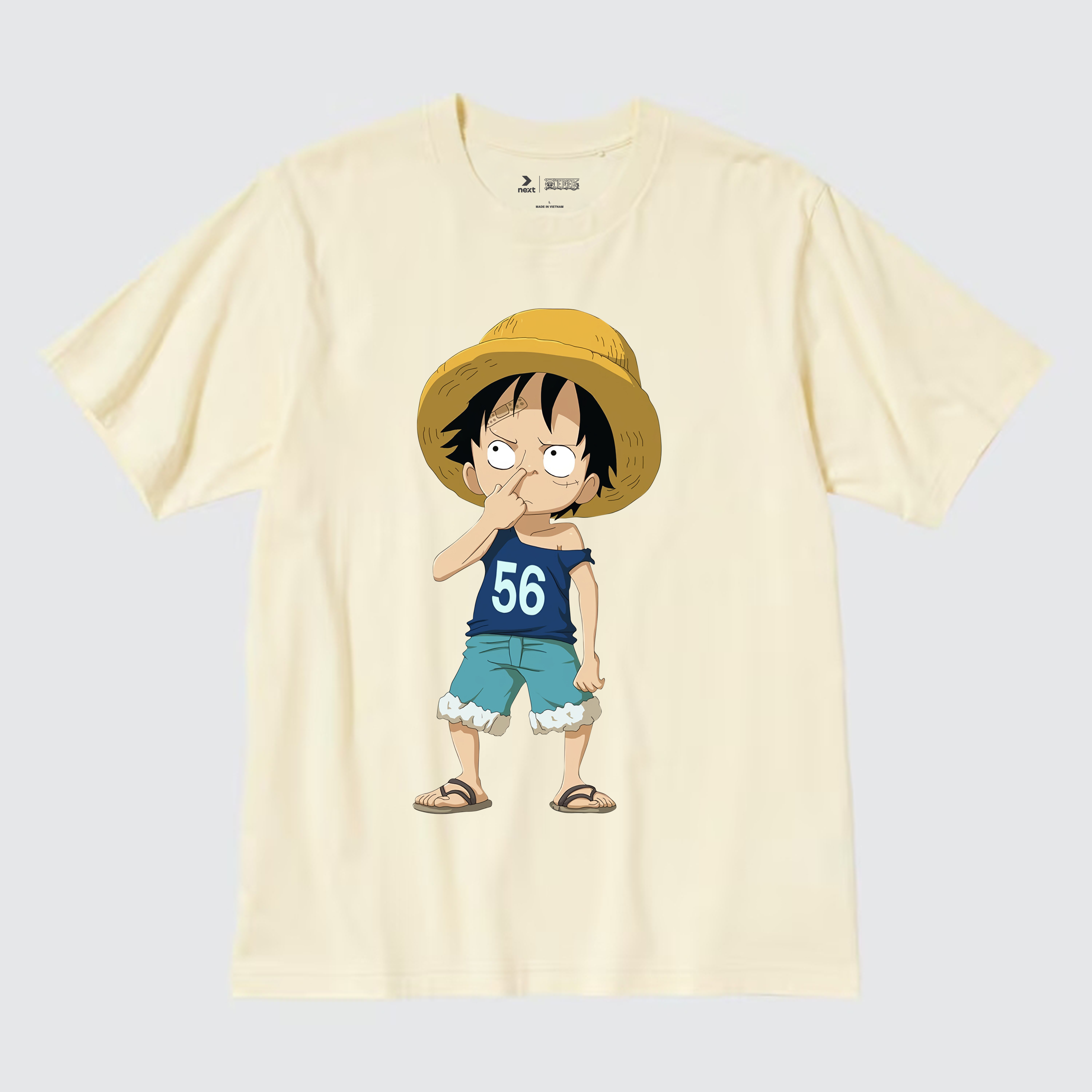 ONE PIECE LUFFY T-SHIRT / BE