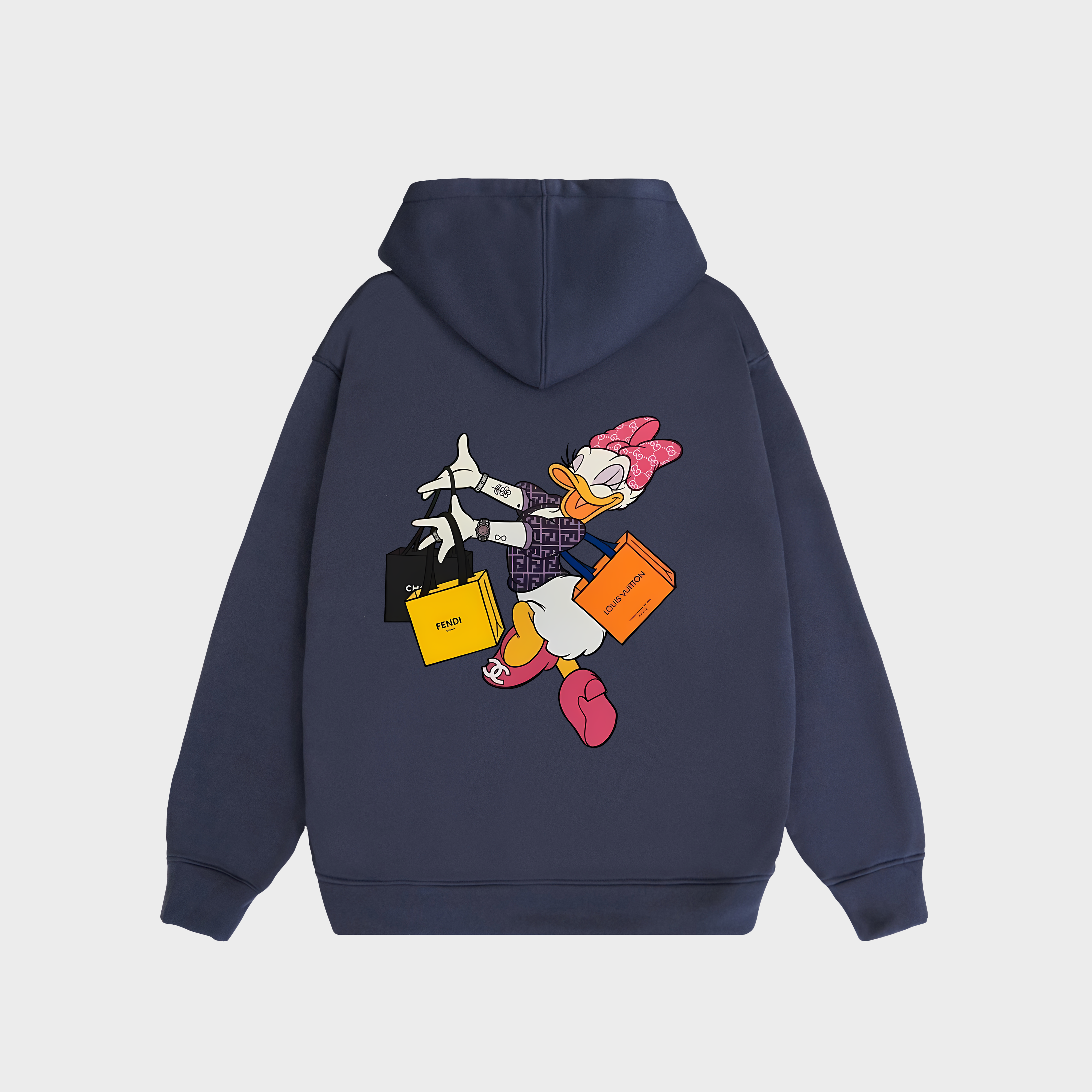 DISNEY BUCKINGHAM FINE HOODIE / NAVY