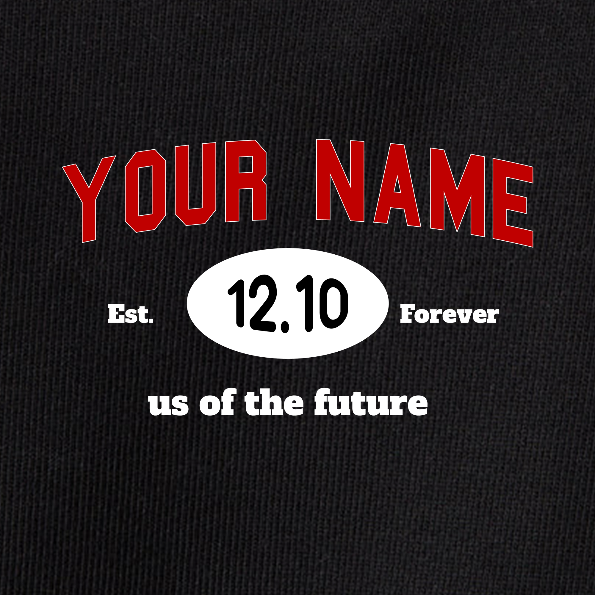 Custom Couple Forever Us Of The Future Sweater