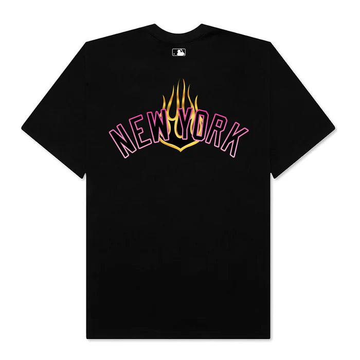 Flash Sale MLB New York Yankees Purple Fire T-Shirt