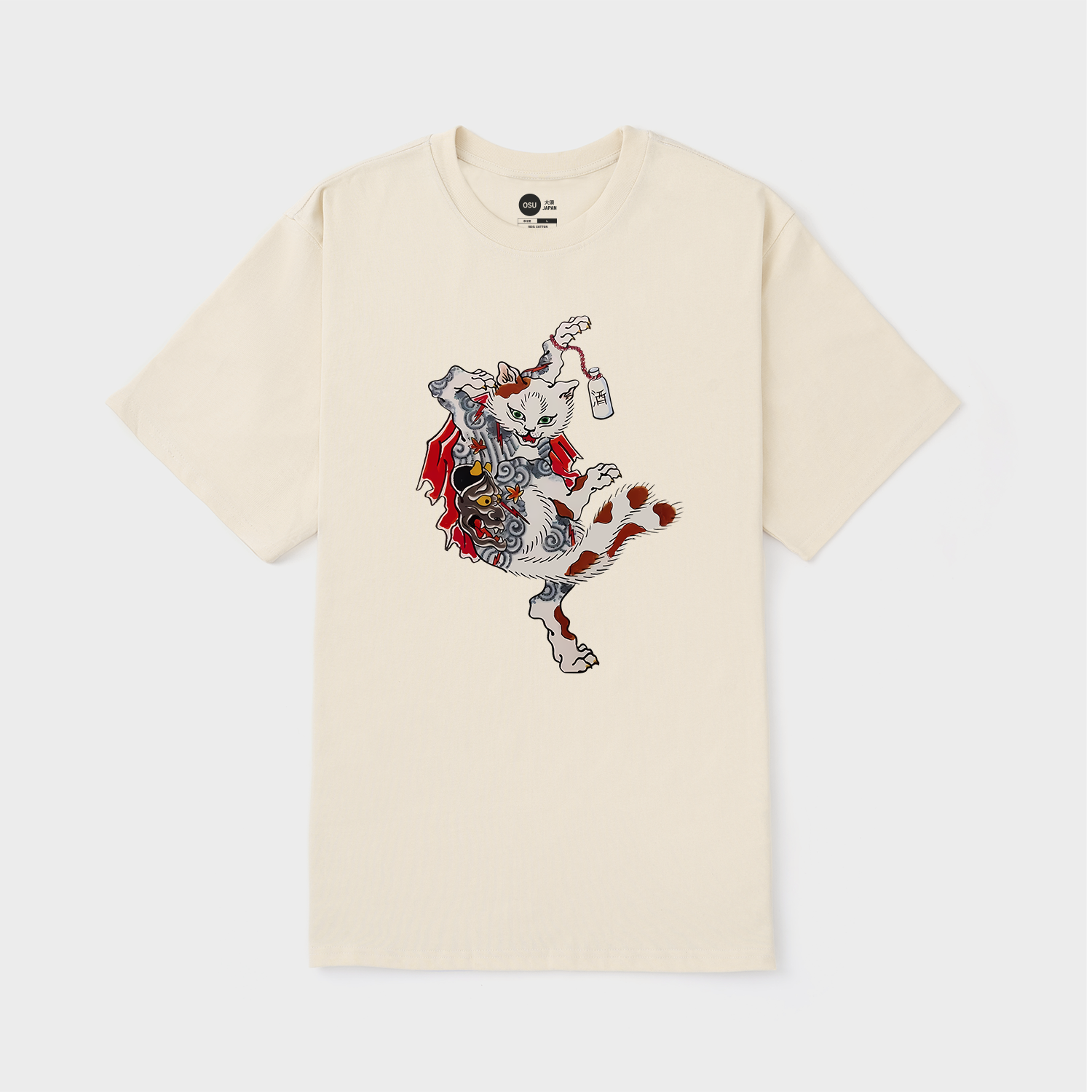 CAT JAPANESE SO CUTE T-SHIRT / KEM