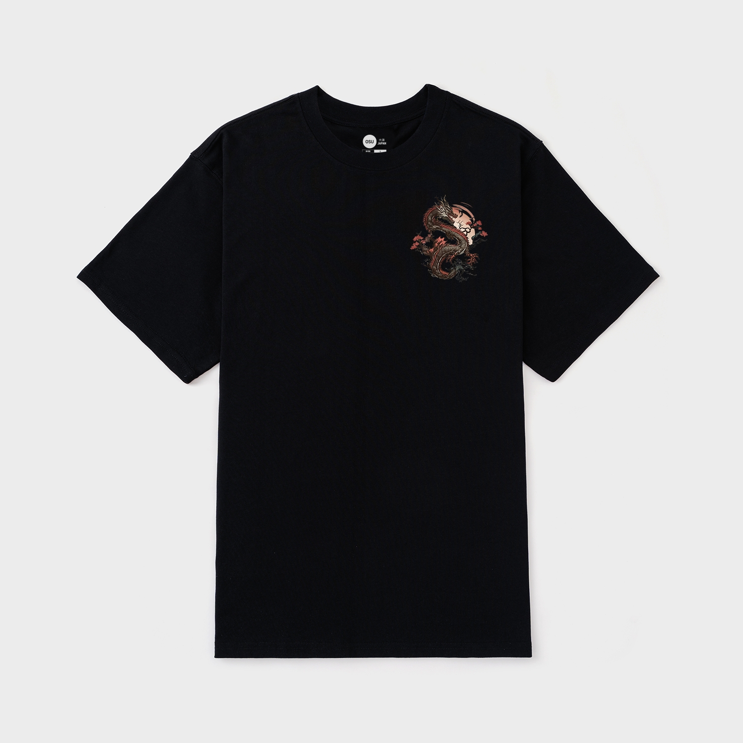 JAPANESE DRAGON VINTAGE T-SHIRT / ĐEN