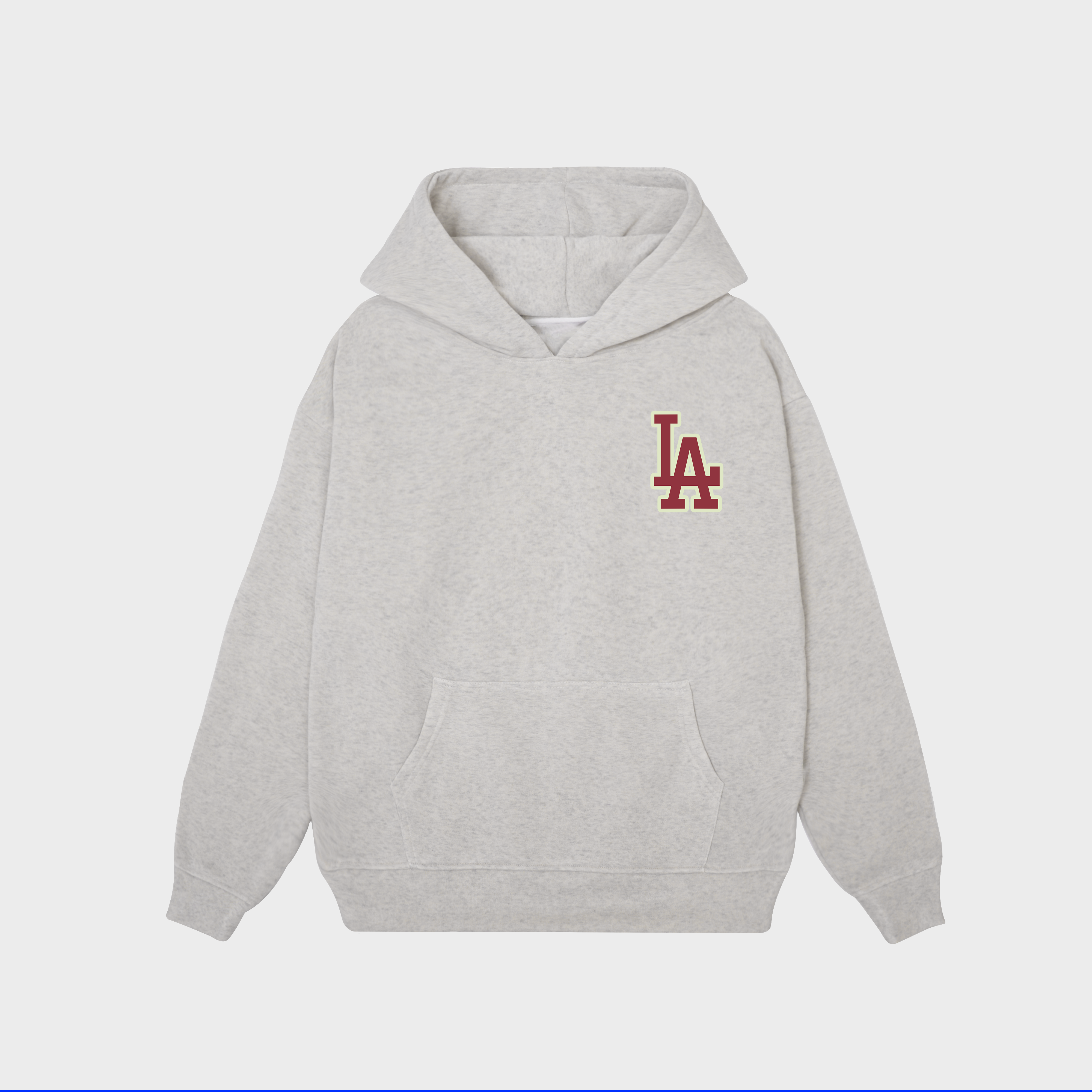 MLB Los Angeles Dodgers Logo Red Hoodie