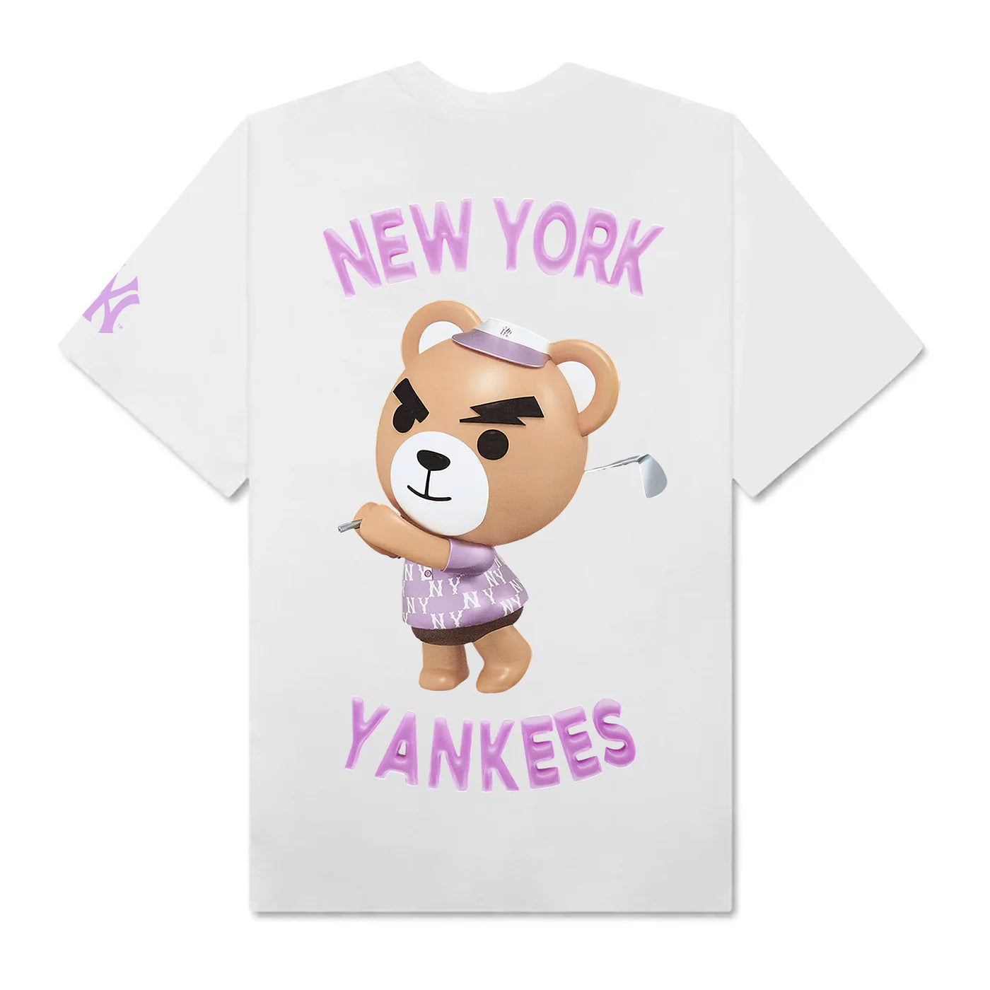 Flash Sale MLB New York Yankees Bear Purple T-Shirt