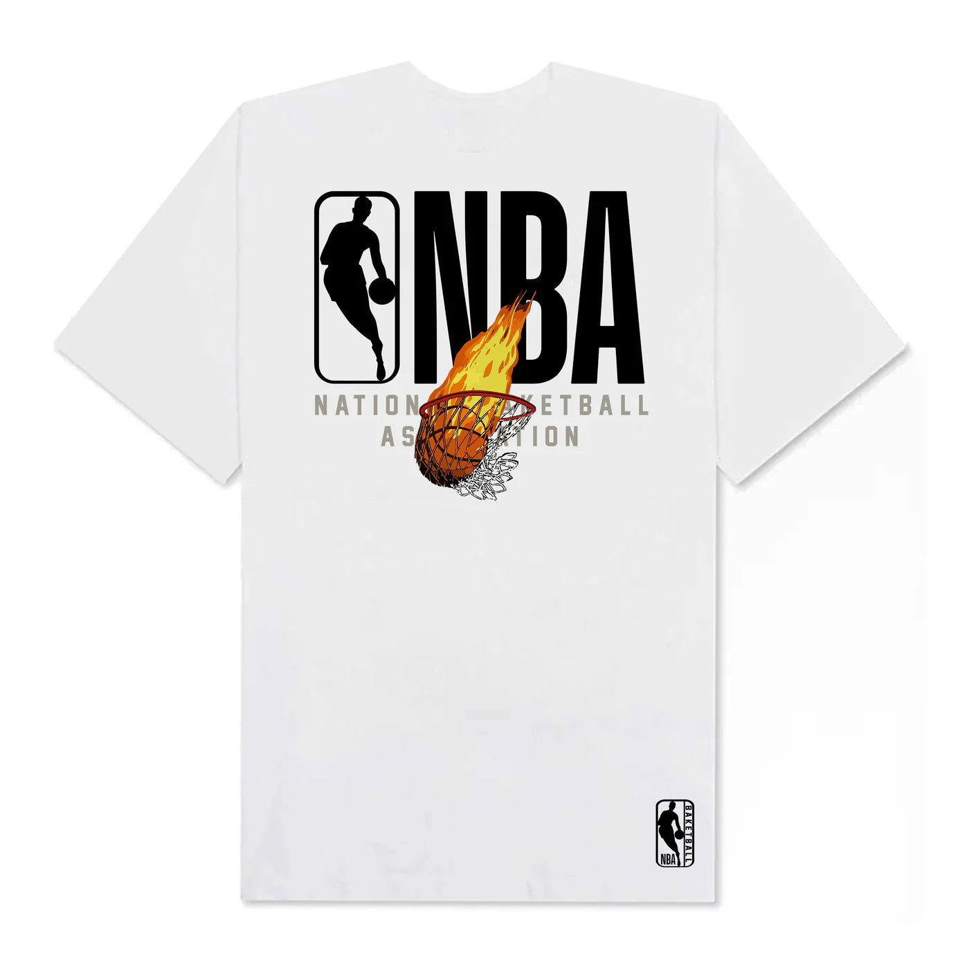 Flash Sale NBA Logo Vintage T-Shirt